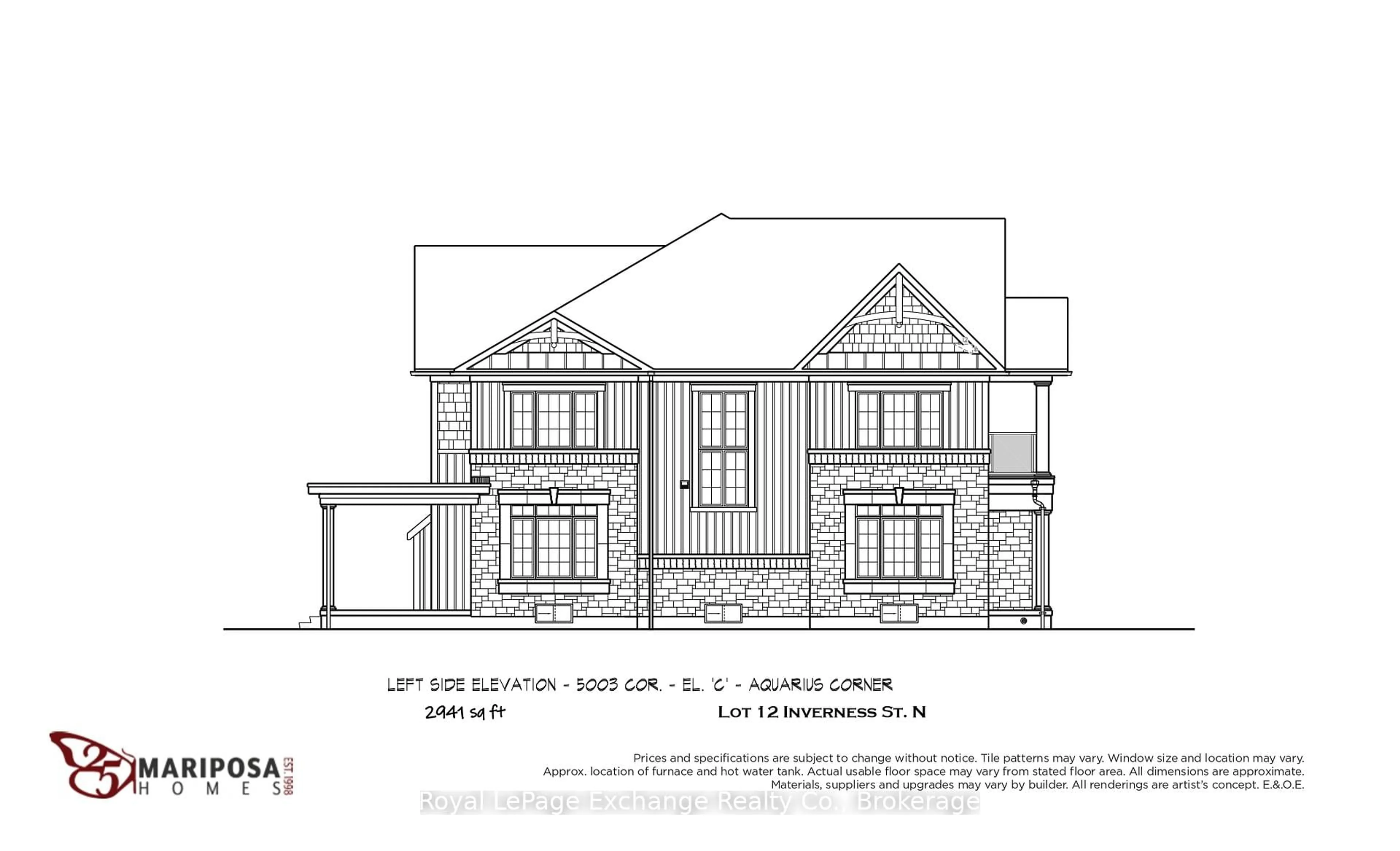 Floor plan for 62 Inverness St, Kincardine Ontario N2Z 2Z4