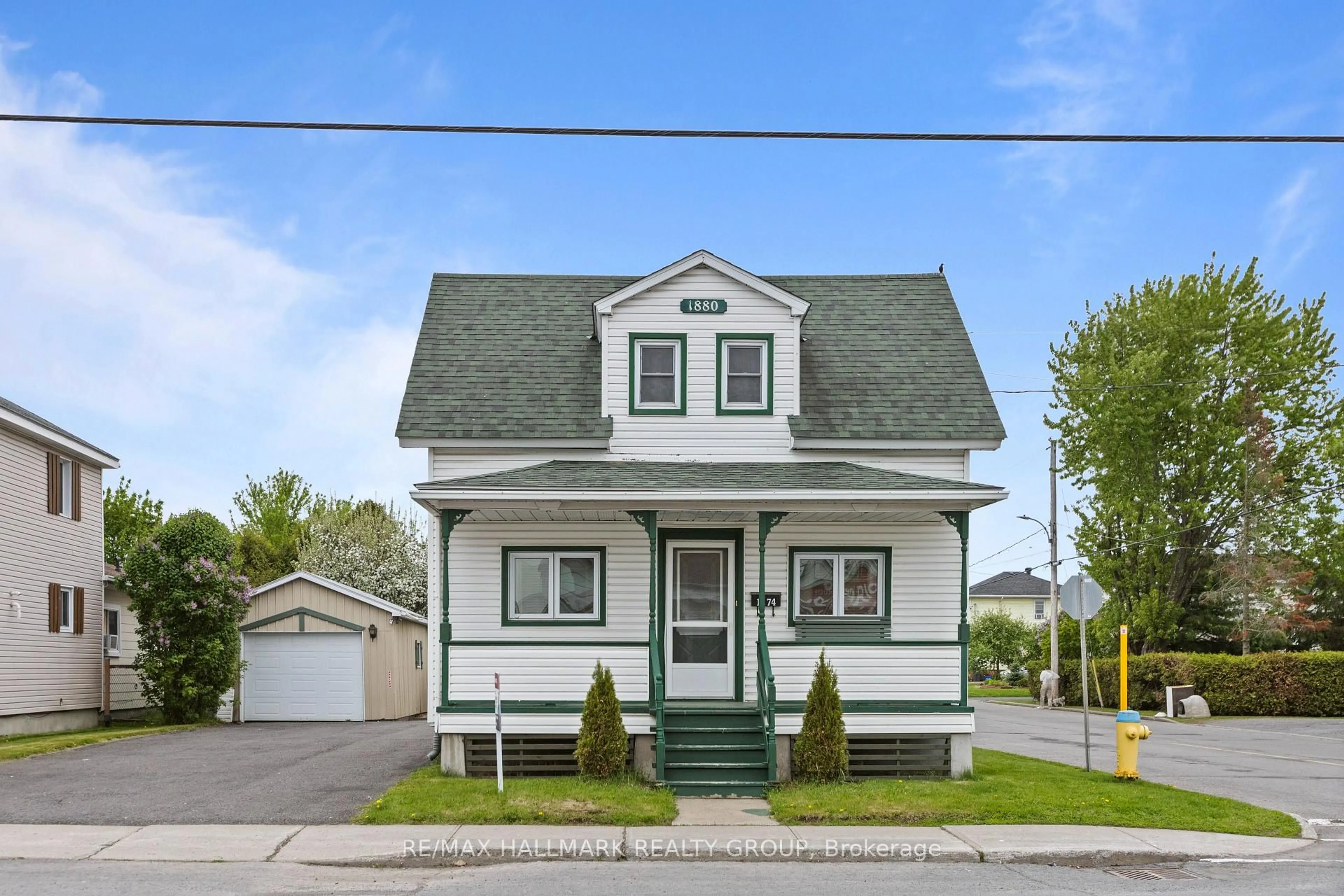 Home with vinyl exterior material, street for 1274 Main St, Hawkesbury Ontario K6A 1C4