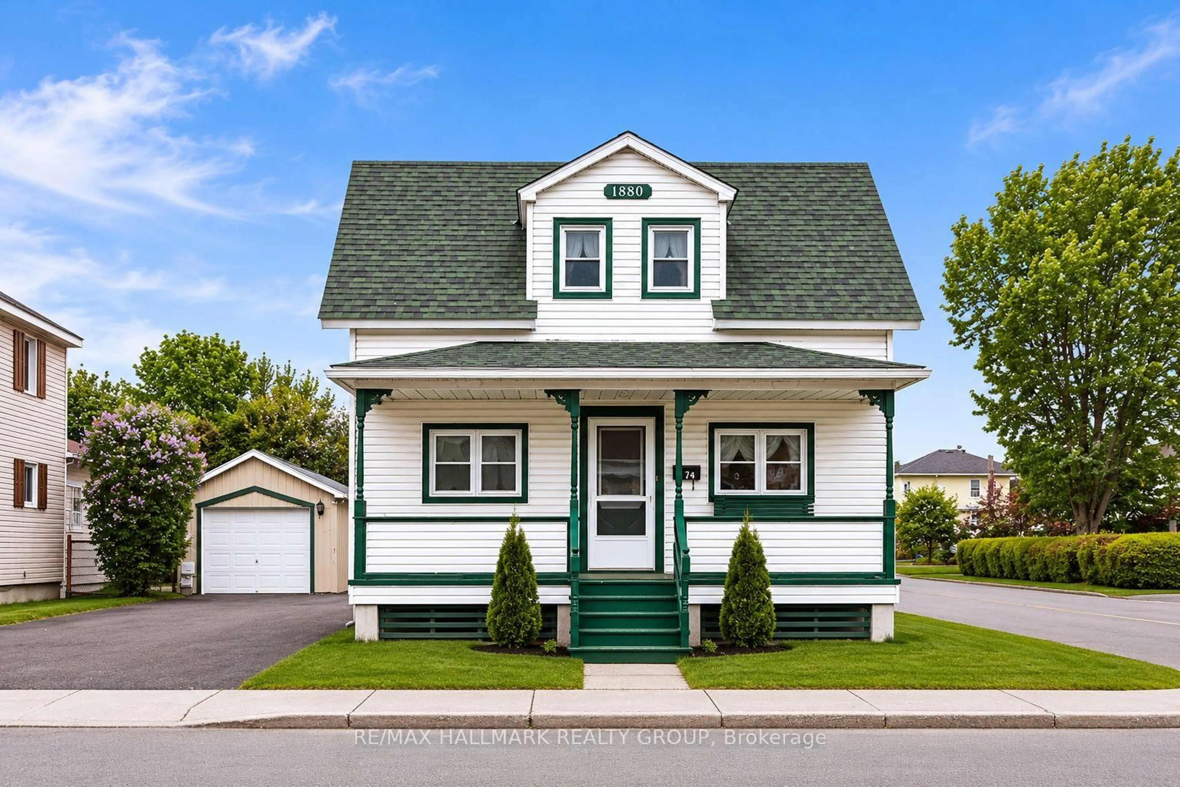 Home with vinyl exterior material, street for 1274 Main St, Hawkesbury Ontario K6A 1C4