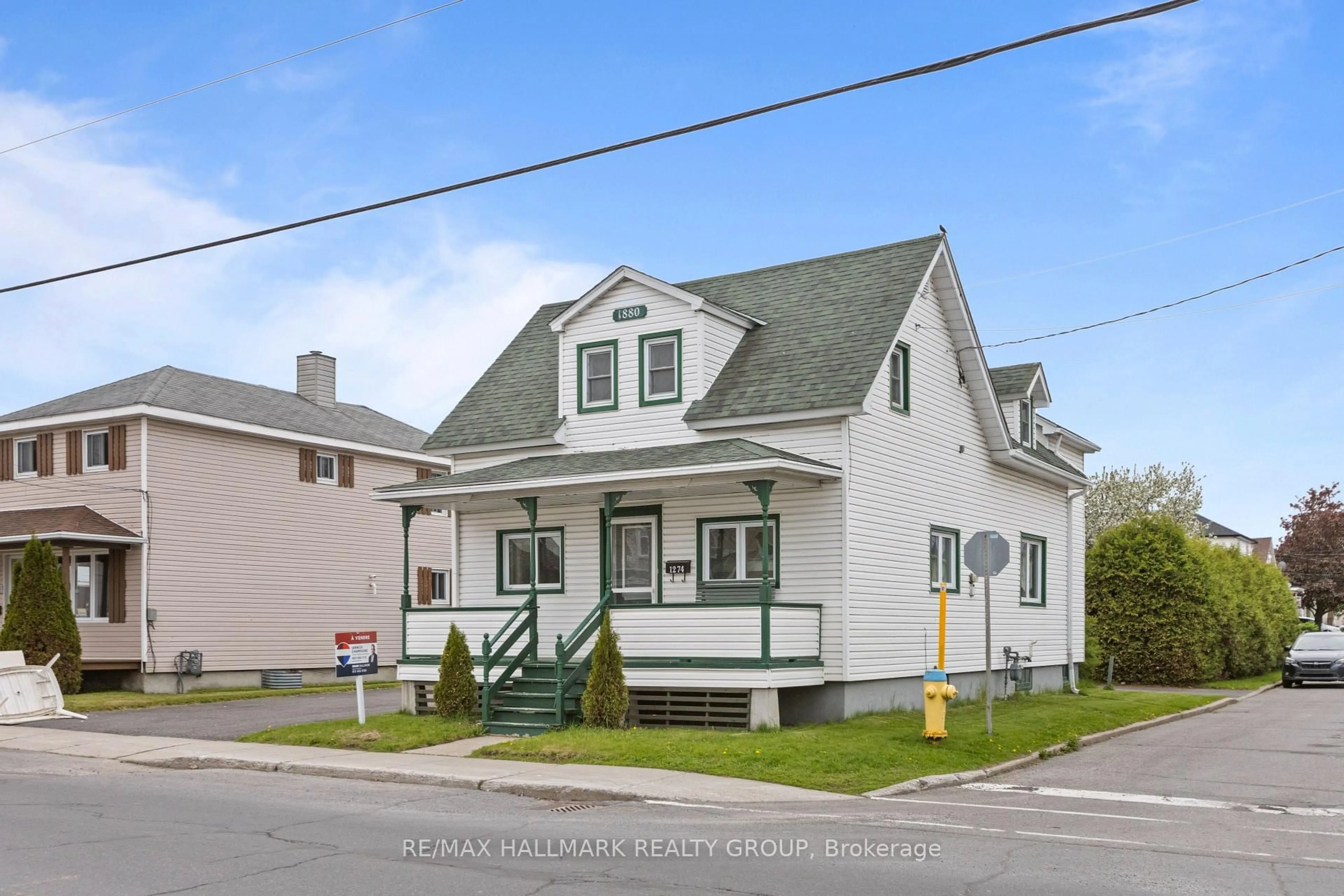 Home with vinyl exterior material, street for 1274 Main St, Hawkesbury Ontario K6A 1C4