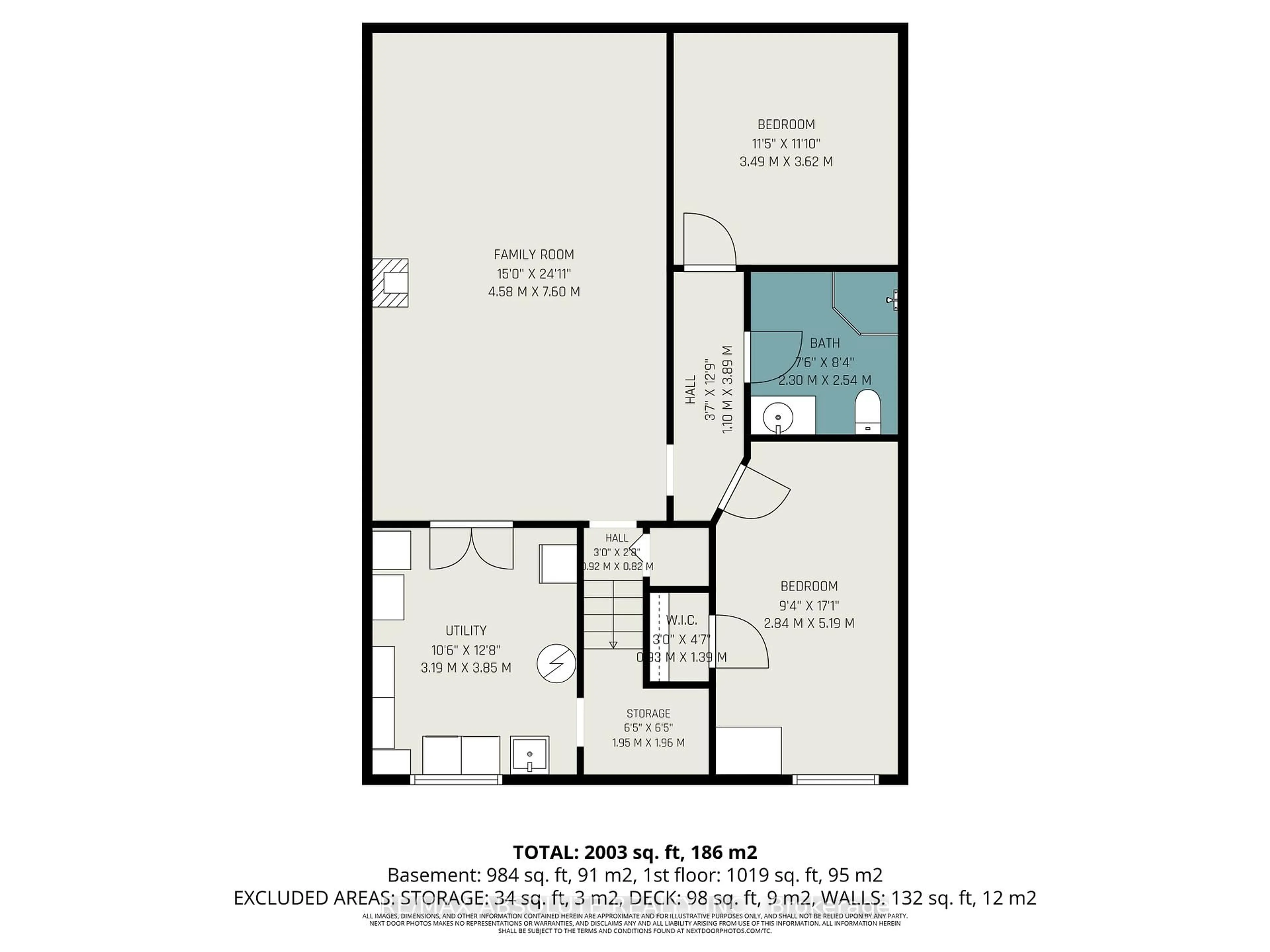 Floor plan for 95 Seventh Ave, Arnprior Ontario K7S 3S8