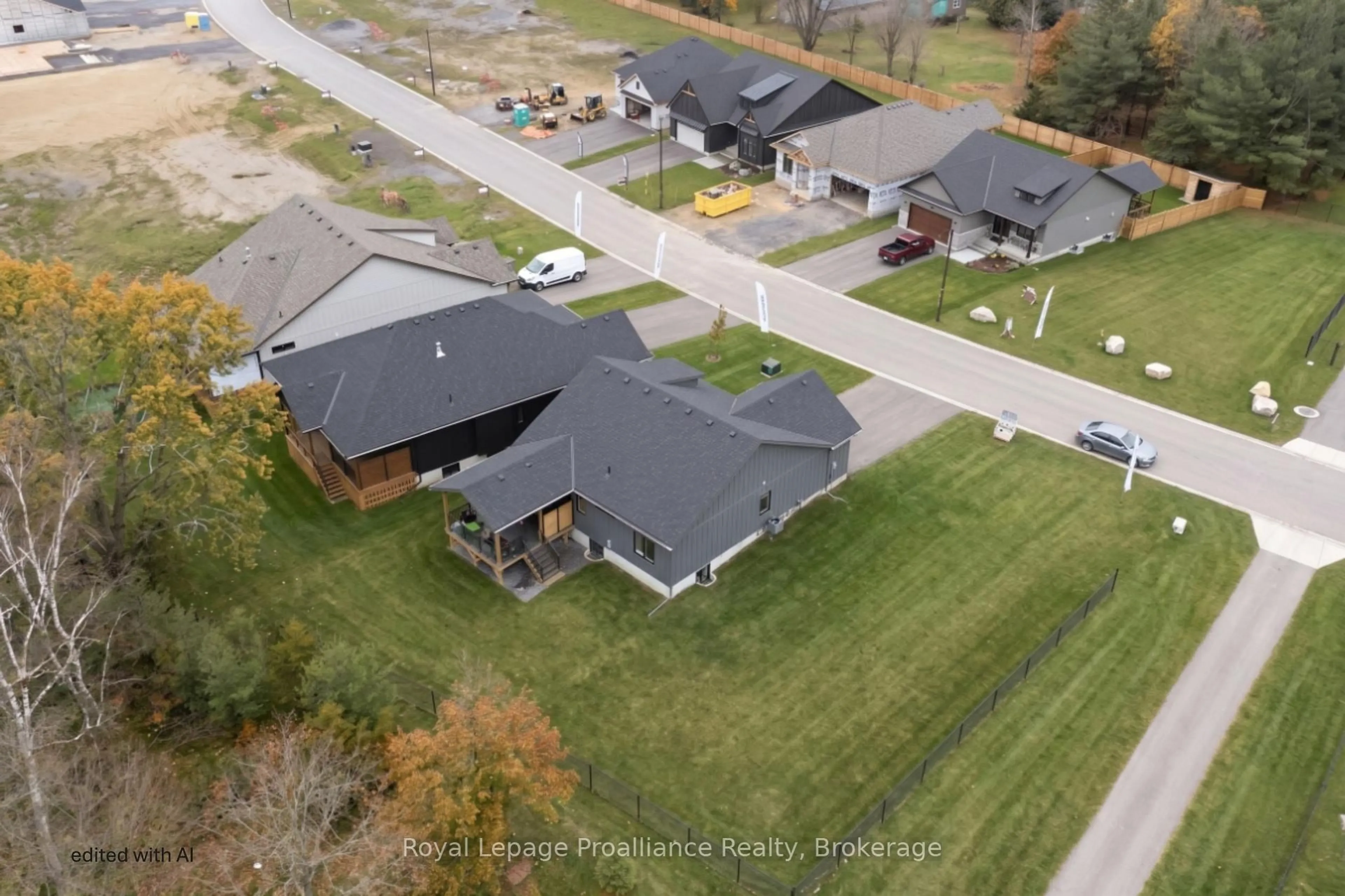 A pic from outside/outdoor area/front of a property/back of a property/a pic from drone, street for 48 Deerview Dr, Quinte West Ontario K8V 0L8