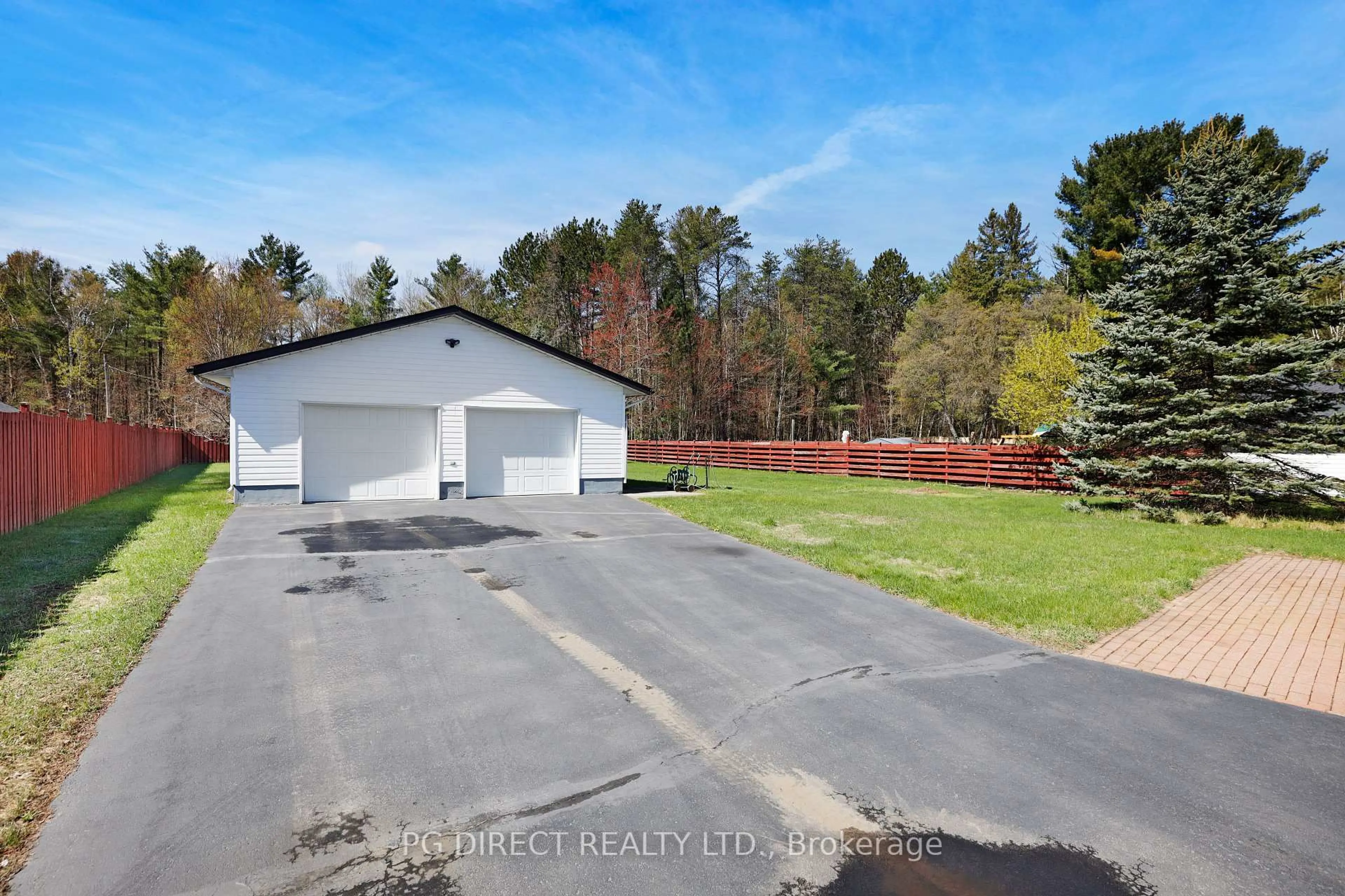 A pic from outside/outdoor area/front of a property/back of a property/a pic from drone, street for 49 Brumm Rd, Petawawa Ontario K8A 7G6