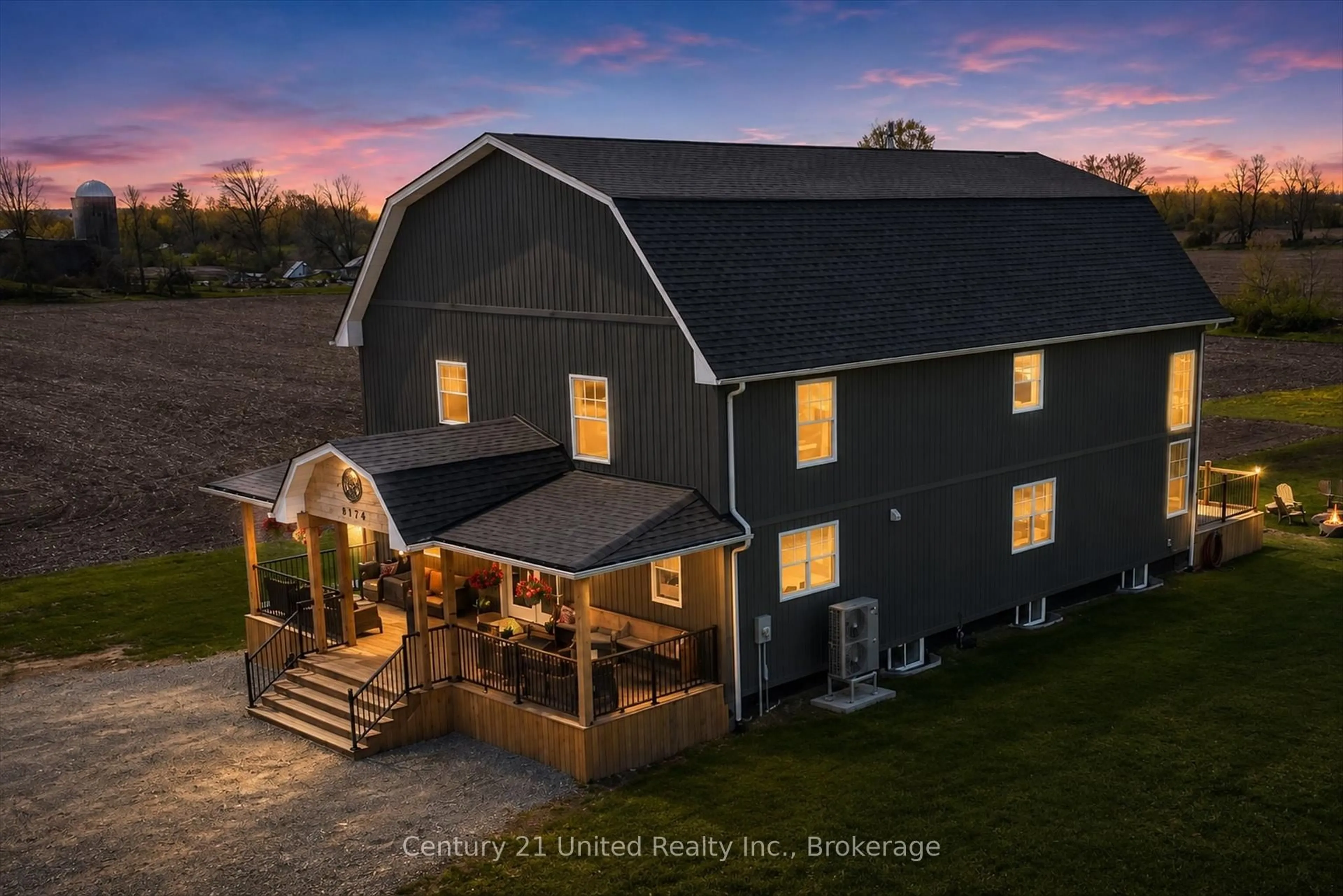A pic from outside/outdoor area/front of a property/back of a property/a pic from drone, building for 2348 North School Rd, Selwyn Ontario K0L 2H0