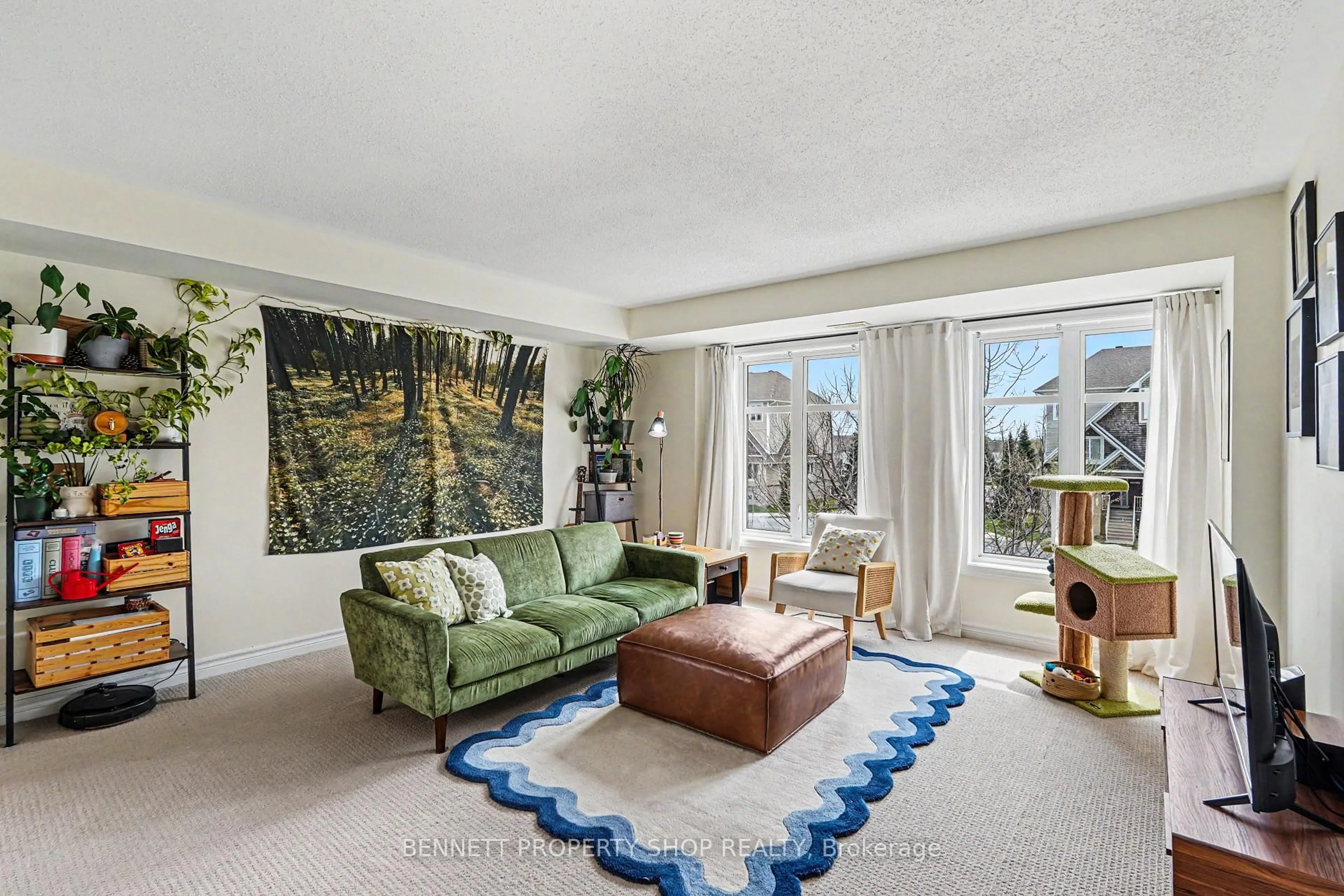 Living room with furniture, unknown for 599 Chapman Mills Dr #D, Ottawa Ontario K2J 5T1