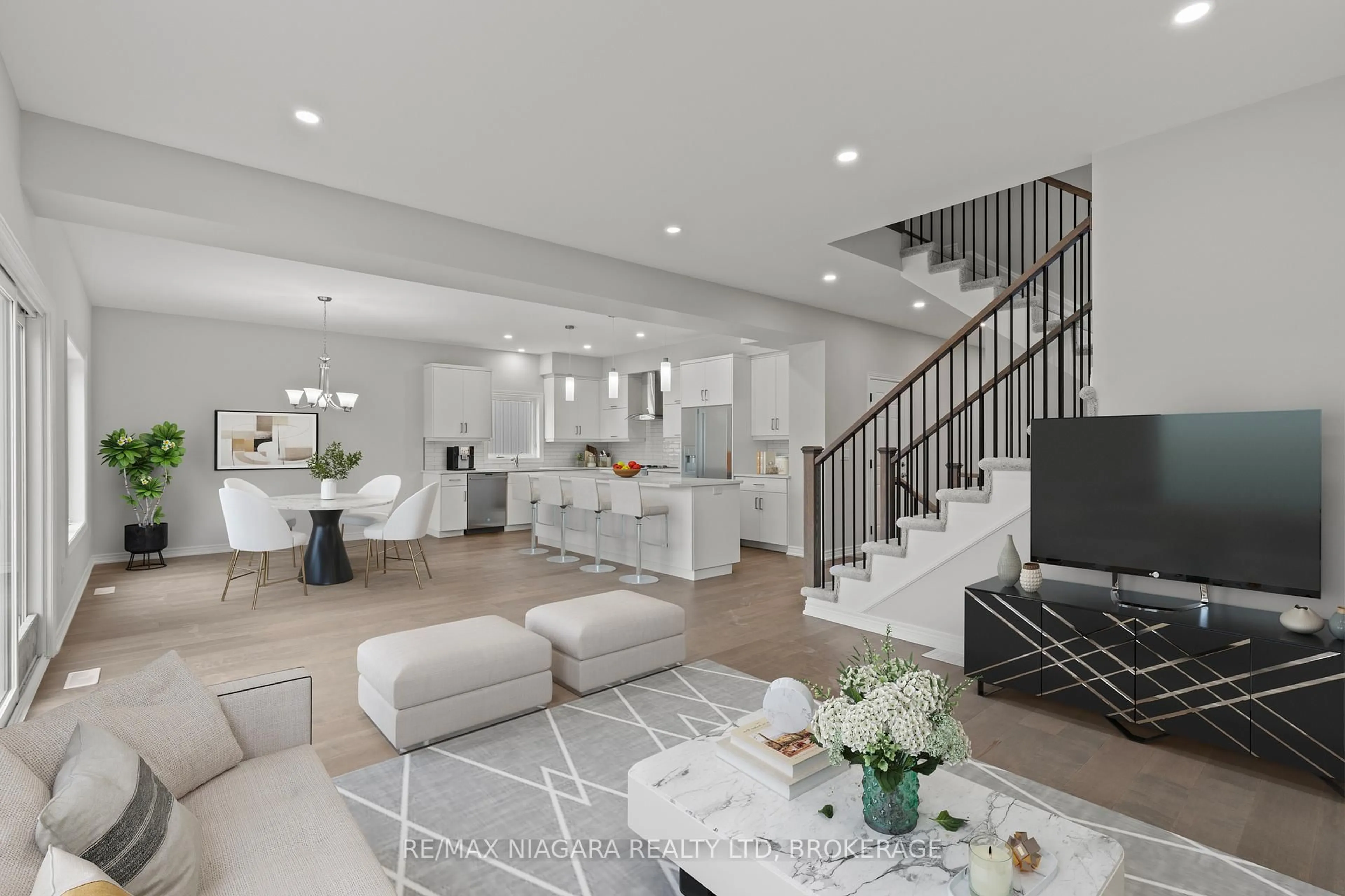 Open concept kitchen, unknown for 150 HODGKINS Ave, Thorold Ontario L2V 1M1