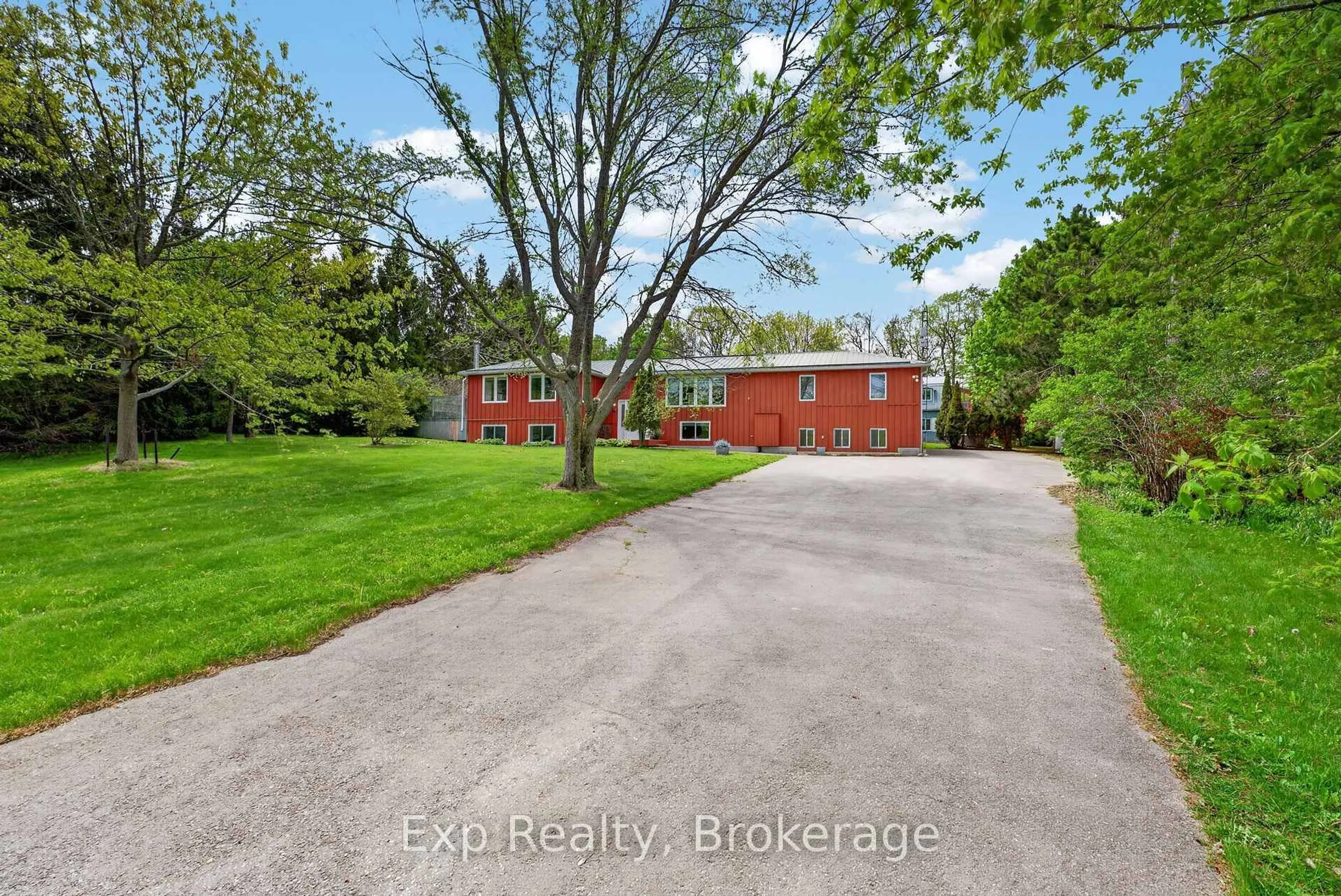 A pic from outside/outdoor area/front of a property/back of a property/a pic from drone, street for 1207 Shannon Rd, Prince Edward County Ontario K0K 2T0
