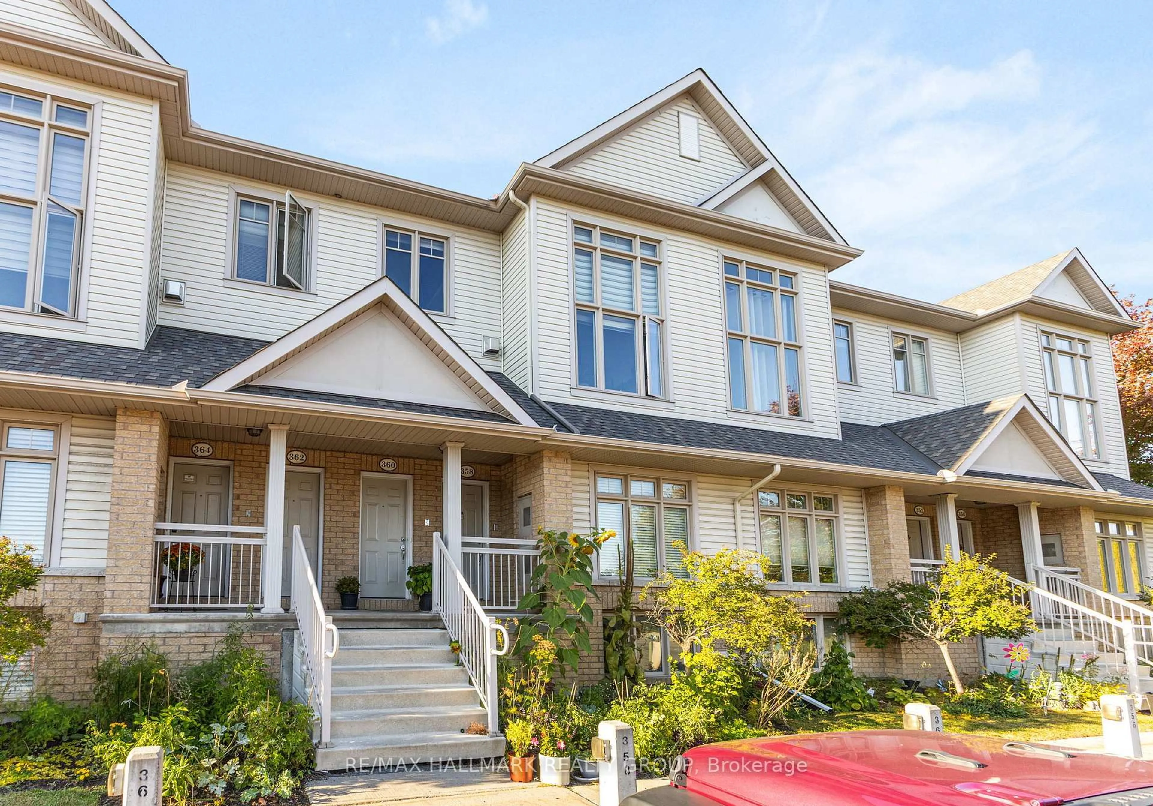Home with brick exterior material, street for 358 Galston Private, Ottawa Ontario K1W 0G3