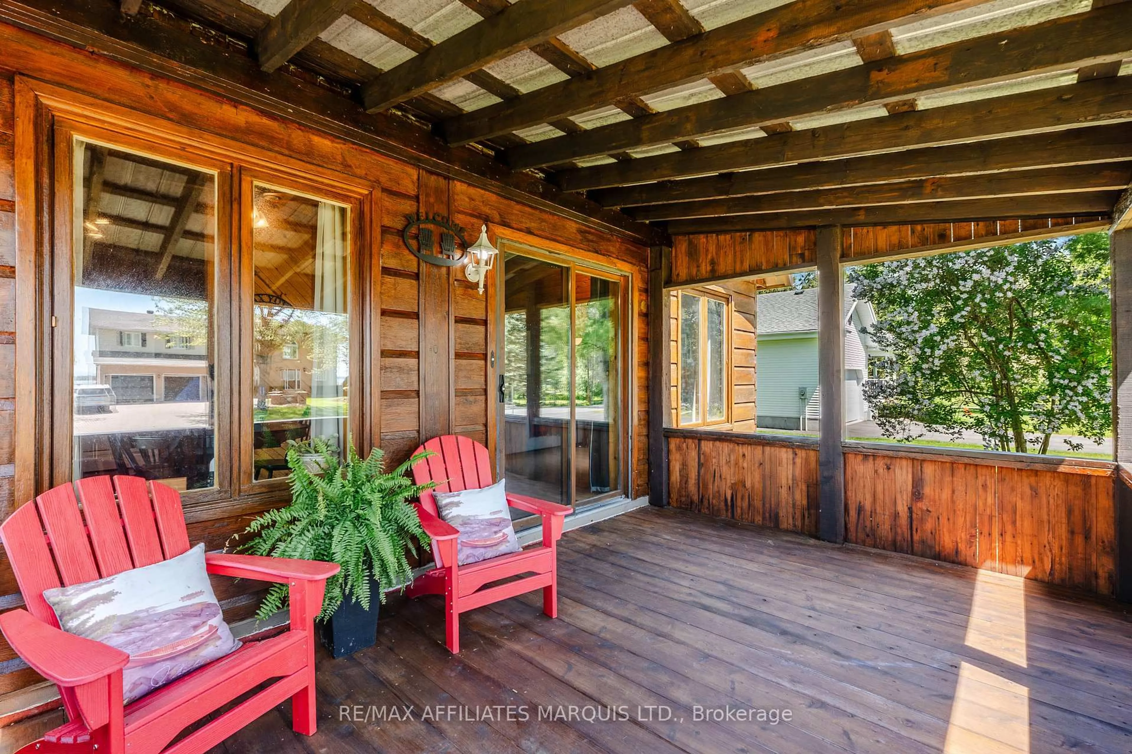 Patio, water/lake/river/ocean view for 6571 Tree Haven Rd, South Glengarry Ontario K0C 2E0