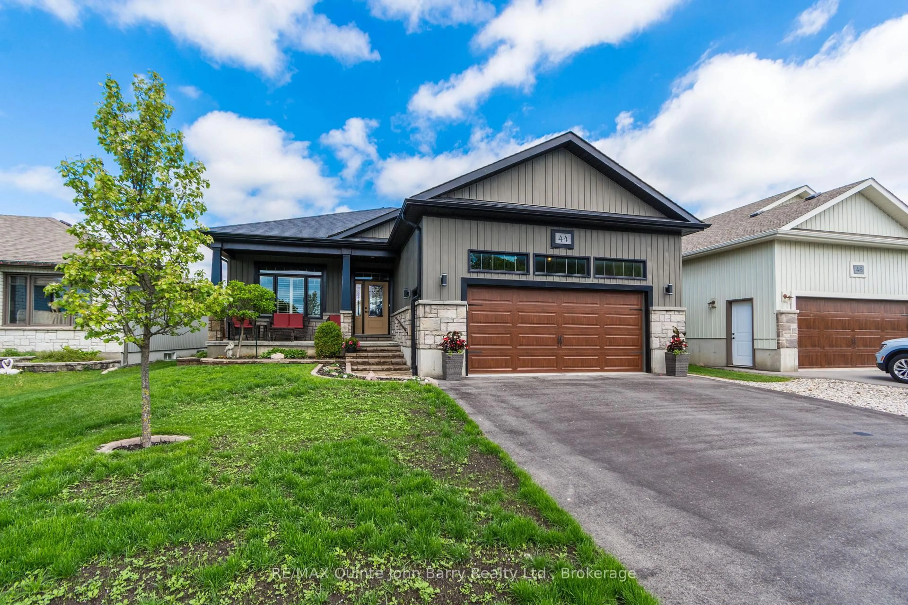 Home with brick exterior material, street for 44 Ambrosia Terr, Quinte West Ontario K8V 0G6