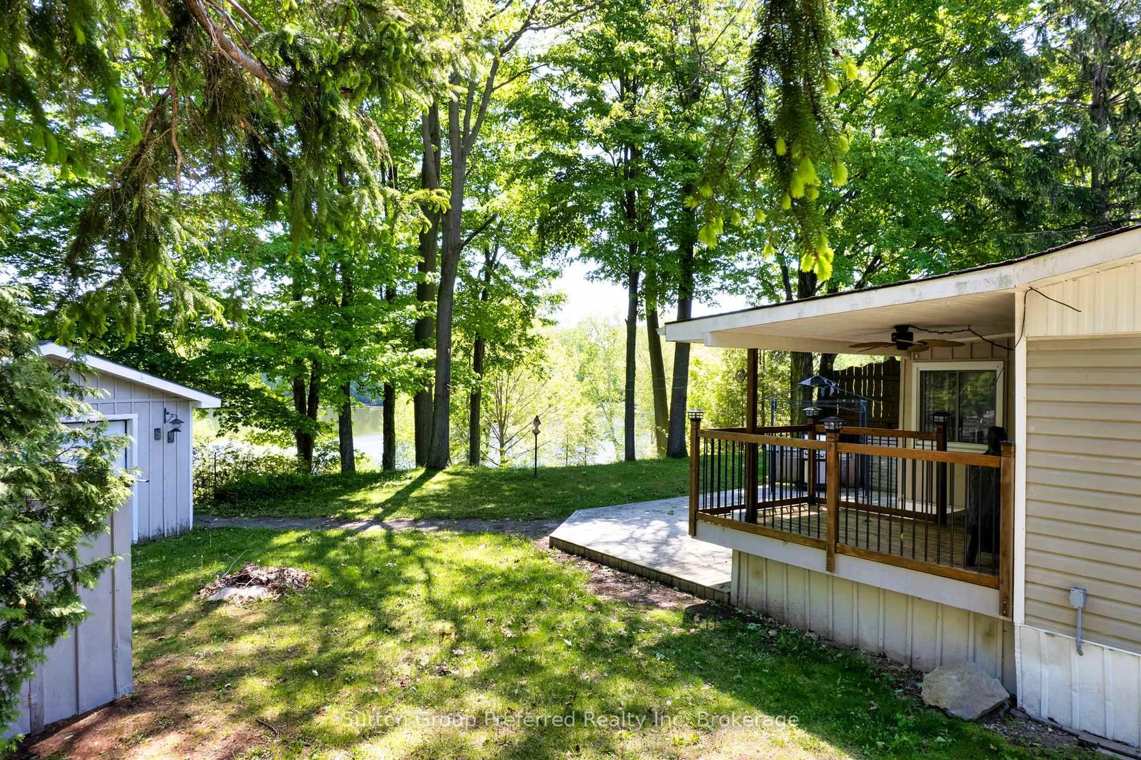 Patio, water/lake/river/ocean view for 806201 Oxford Road 29 Rd #69, Blandford-Blenheim Ontario N0J 1M0