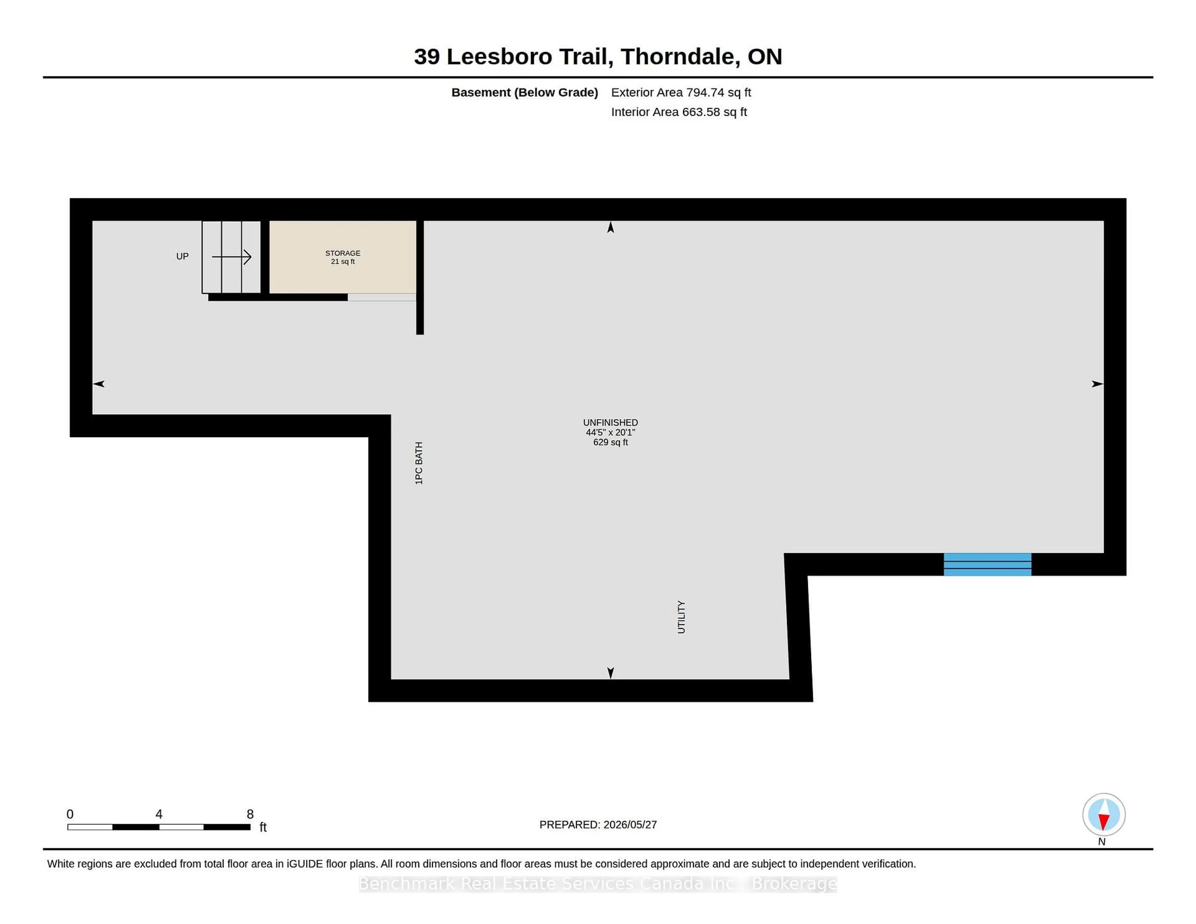 Floor plan for 39 LEESBORO Tr, Thames Centre Ontario N0M 2P0
