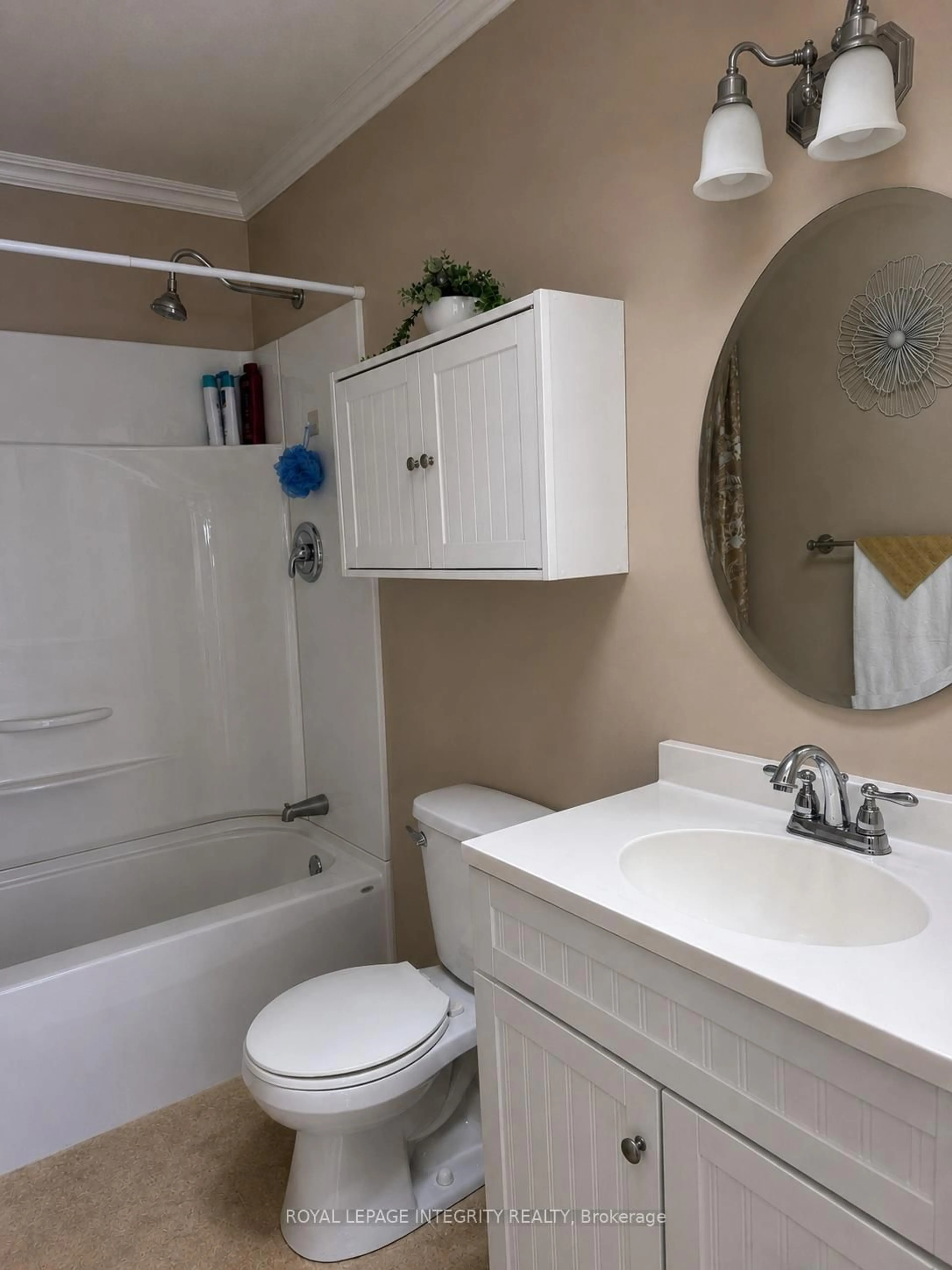 Standard bathroom, ceramic/tile floor for 145 Danis Ave, Cornwall Ontario K6H 5E5