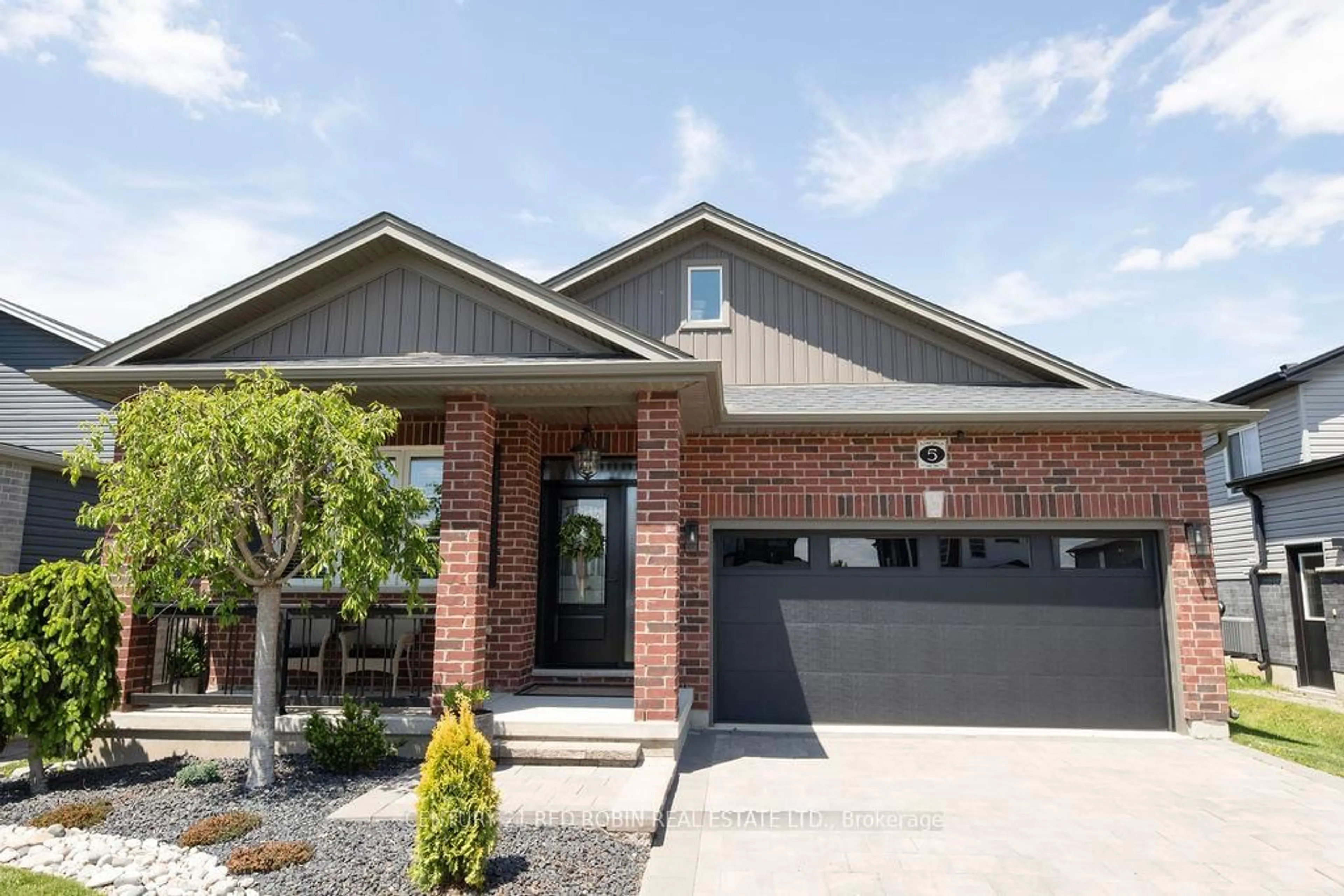 Home with brick exterior material, street for 5 Connor Ave, Strathroy-Caradoc Ontario N7G 0E8