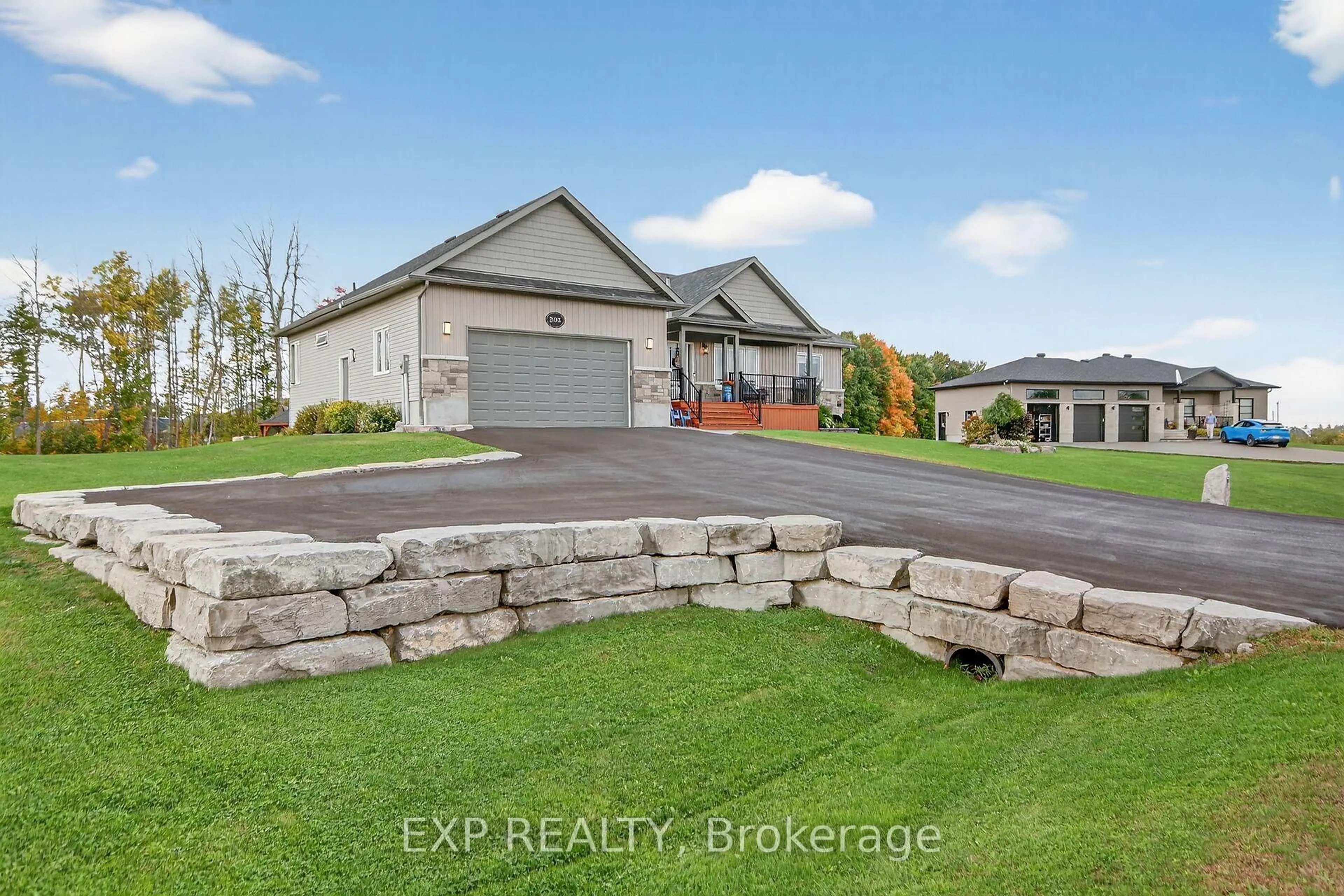 A pic from outside/outdoor area/front of a property/back of a property/a pic from drone, unknown for 305 Moore Cres, North Grenville Ontario K0G 1J0