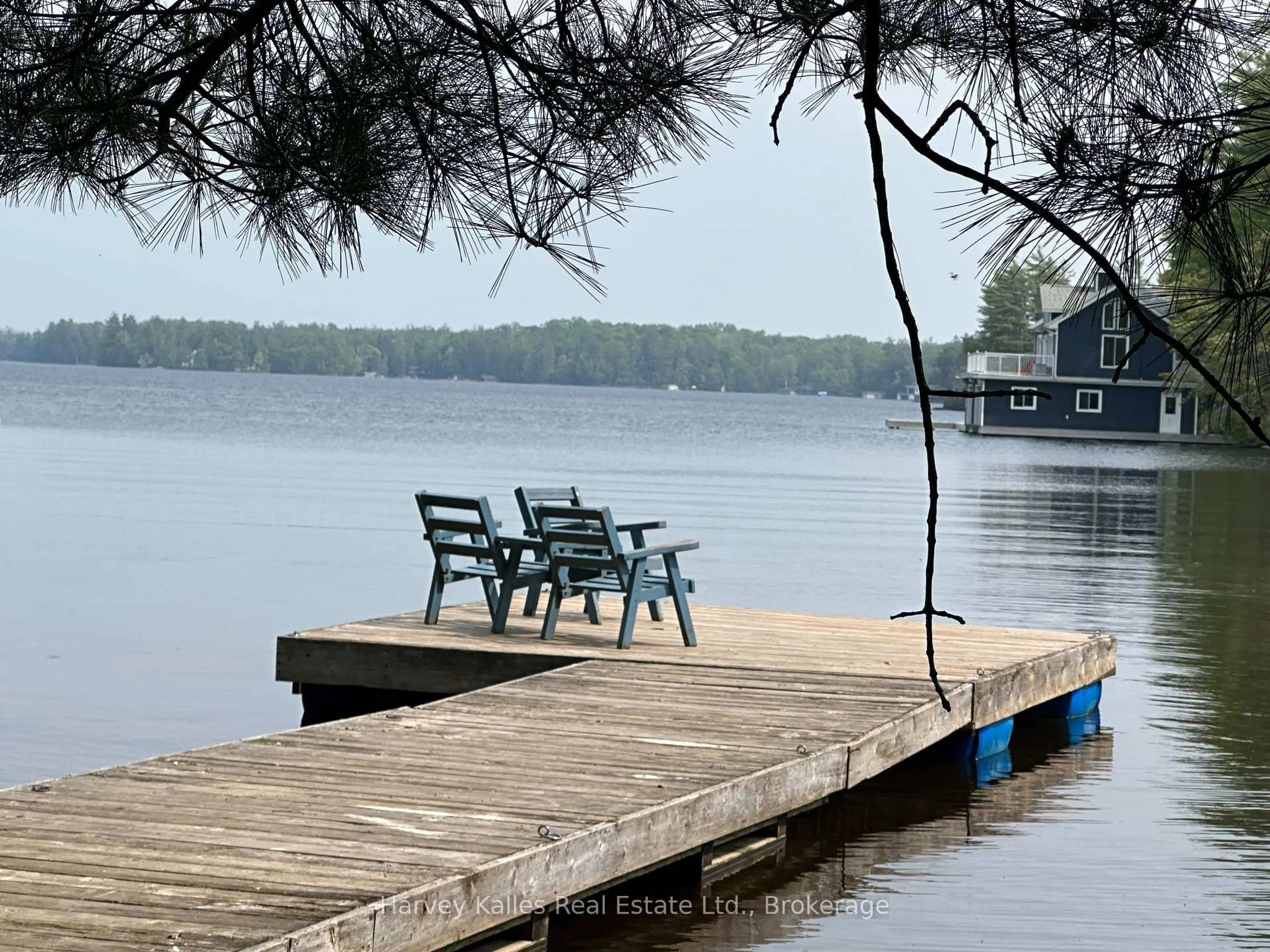 Patio, water/lake/river/ocean view for 1254 Barlochan Rd #4, Muskoka Lakes Ontario P1P 1R2