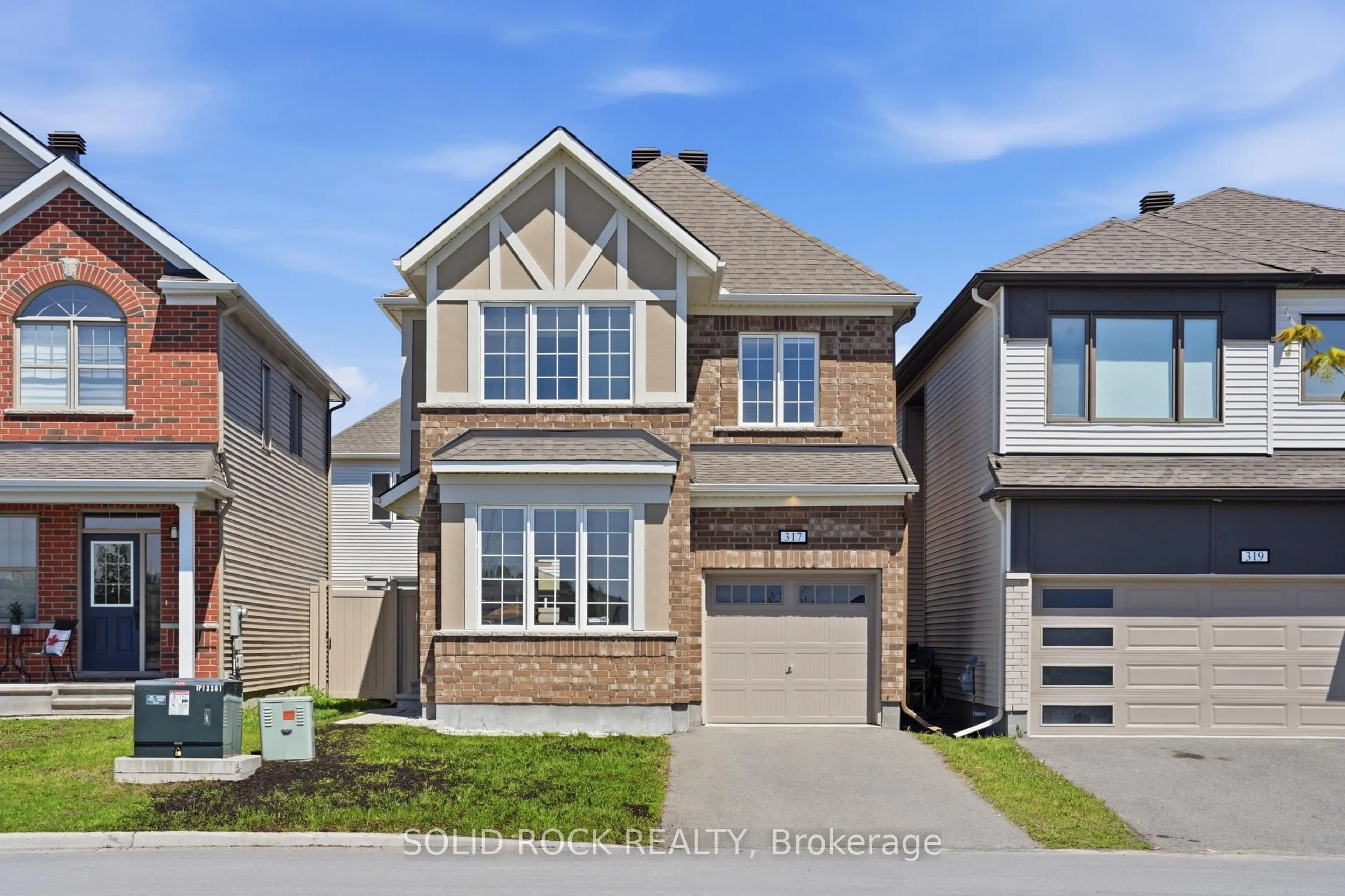 Home with brick exterior material, street for 317 Proxima Terr, Ottawa Ontario K2J 6S7