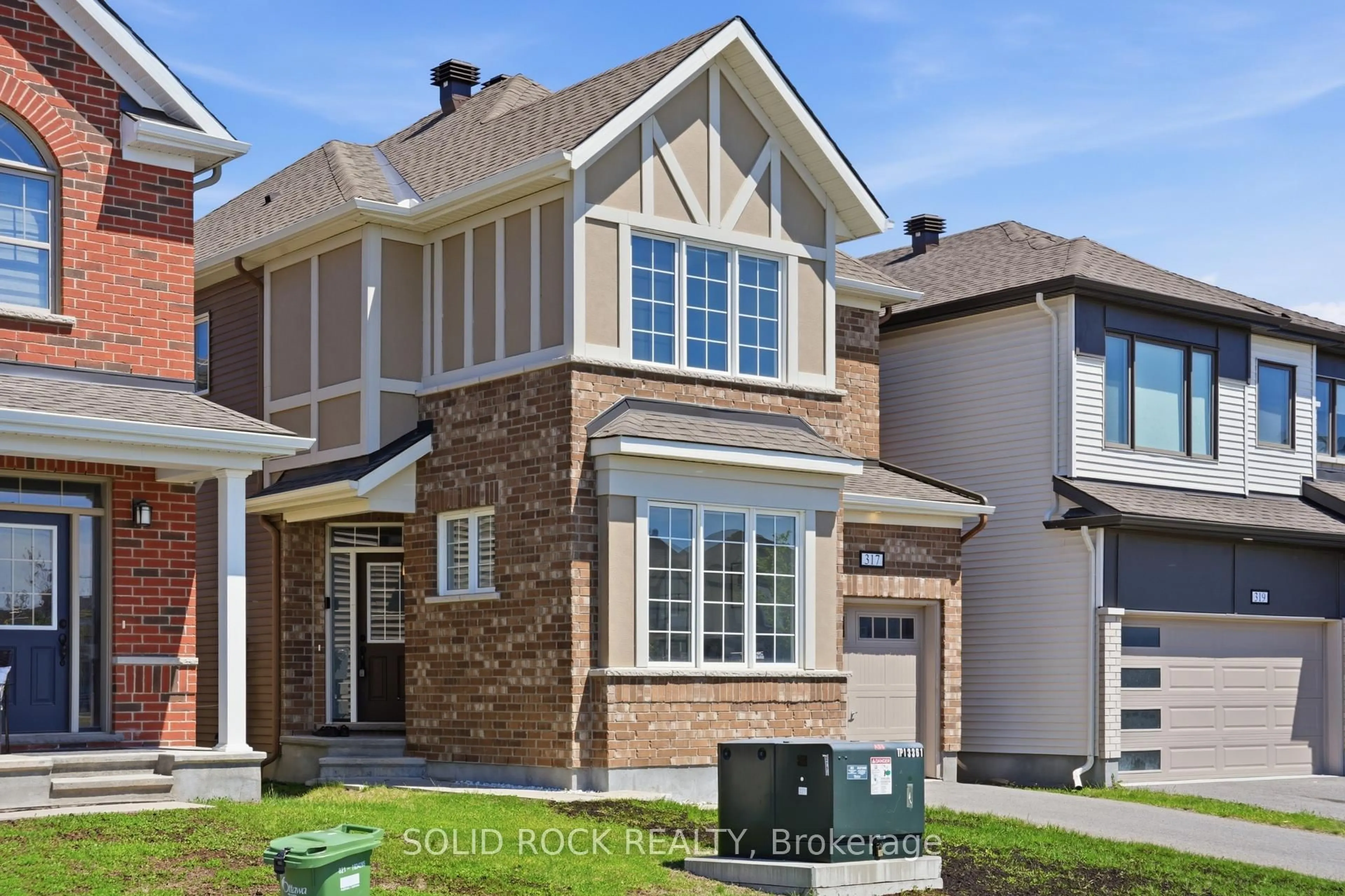 Home with brick exterior material, street for 317 Proxima Terr, Ottawa Ontario K2J 6S7
