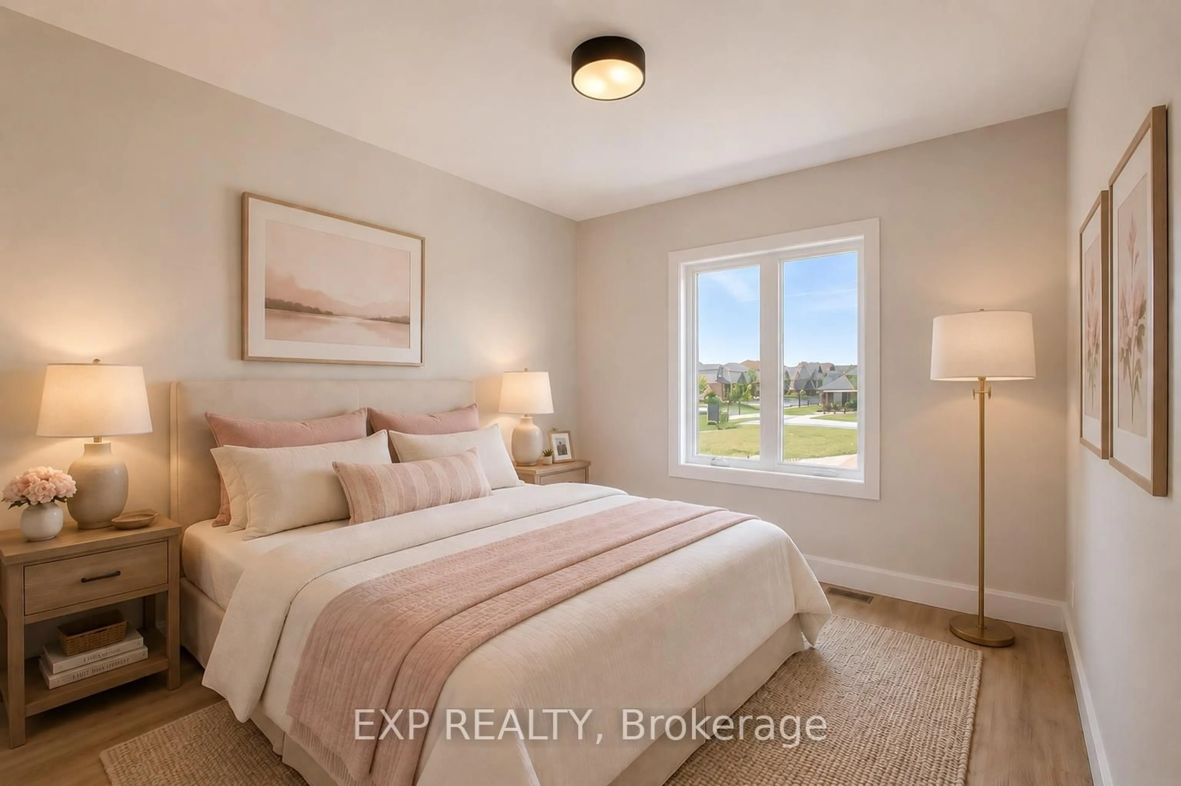 Bedroom with bed, unknown for 101 BEDELL Dr, Mapleton Ontario N0G 1P0