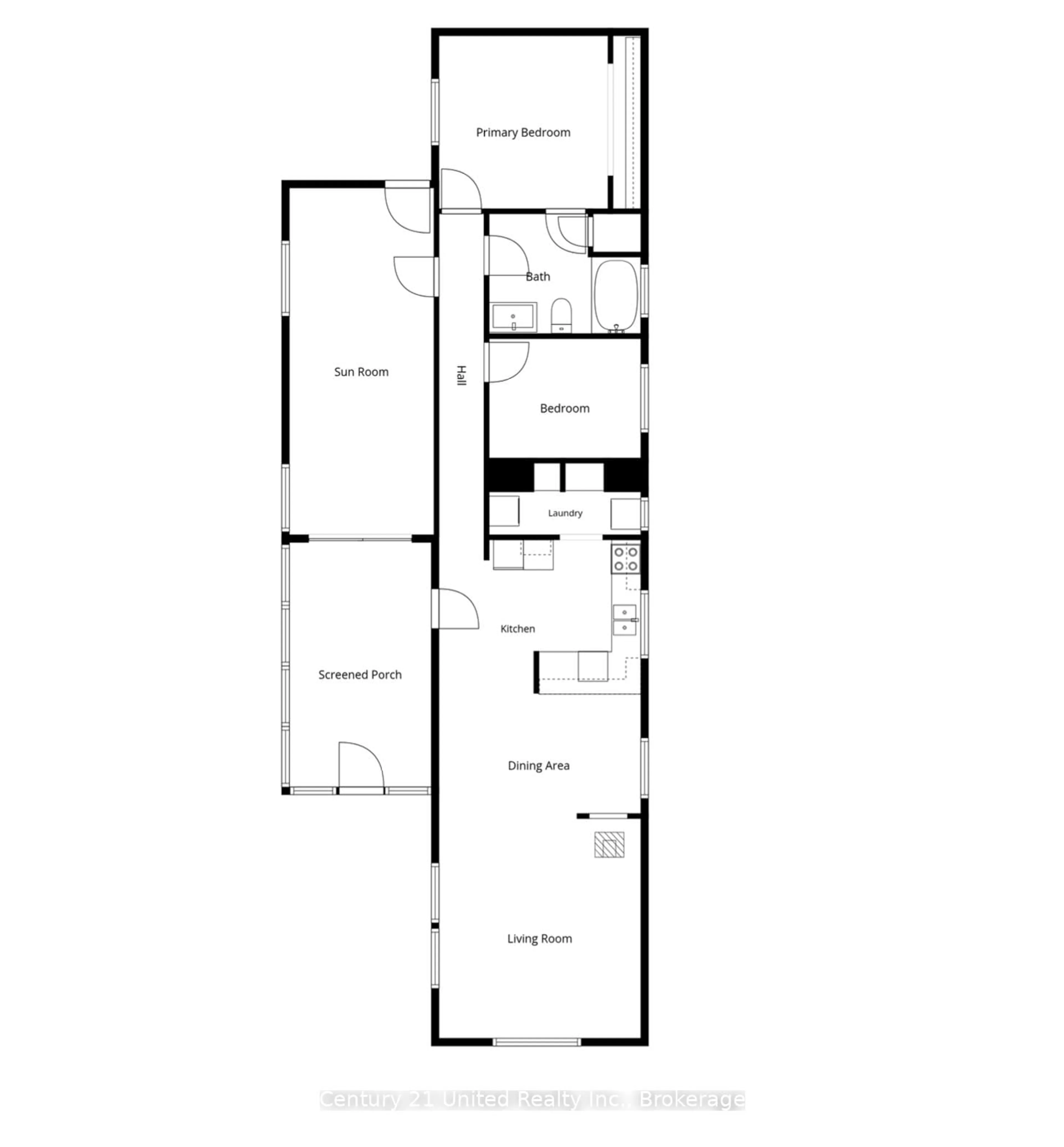 Floor plan for 5 Hillcrest Dr, Otonabee-South Monaghan Ontario K0L 2G0