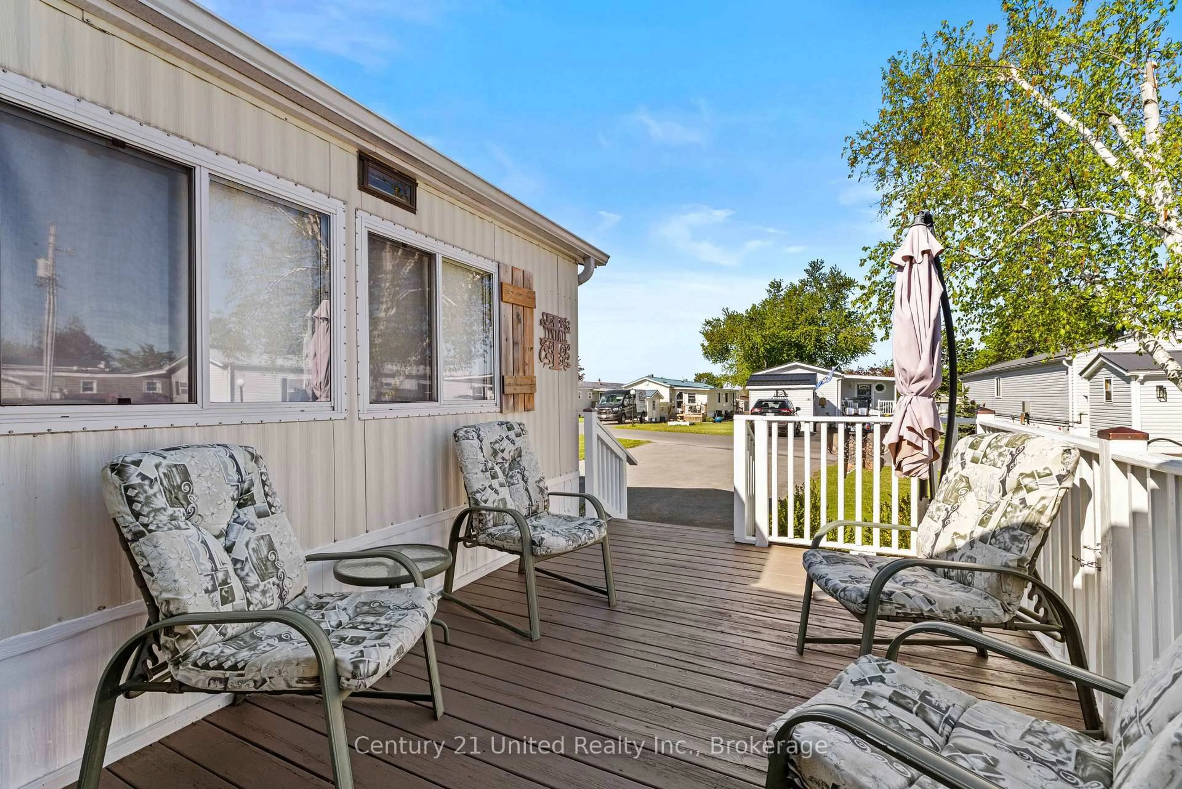 Patio, water/lake/river/ocean view for 5 Hillcrest Dr, Otonabee-South Monaghan Ontario K0L 2G0