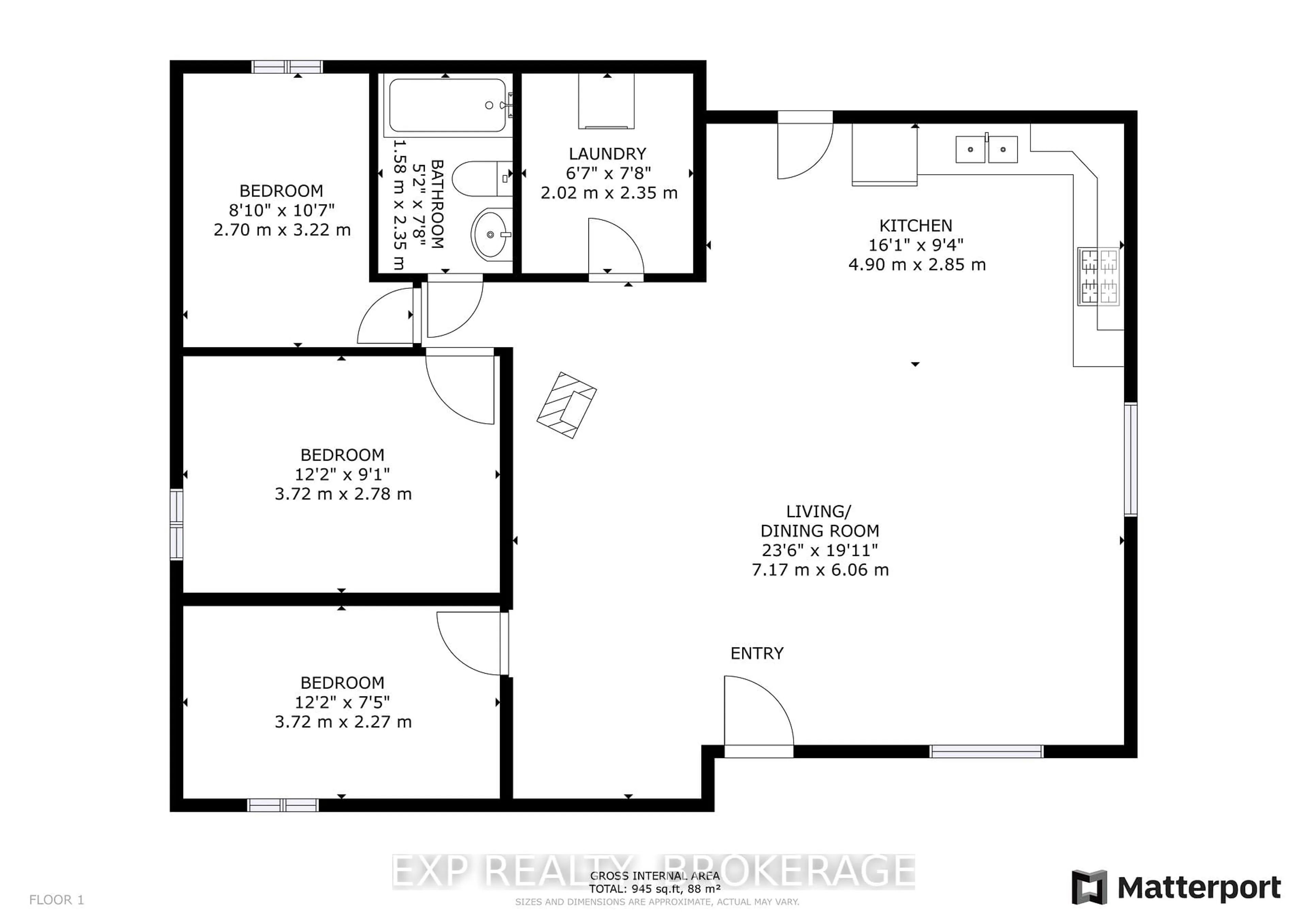 Floor plan for 1013 Turner Way, Arden Ontario K0H 1B0