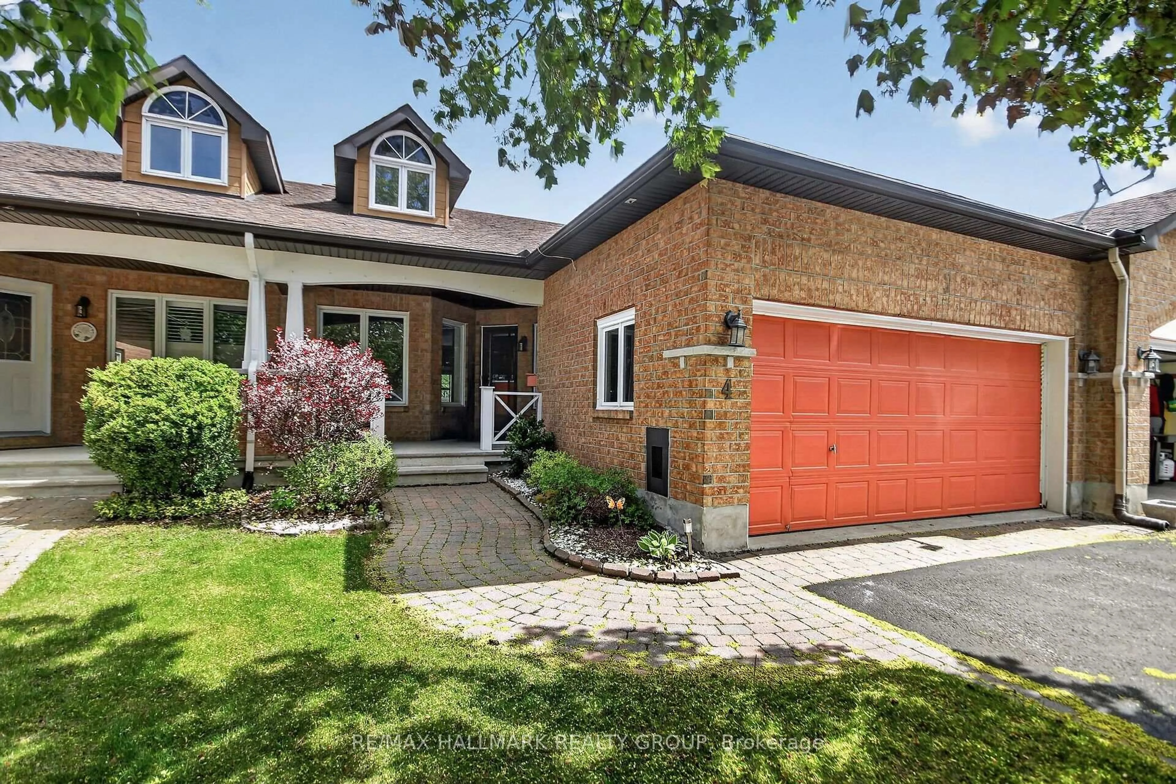 Home with brick exterior material, street for 4 Peregrine Cres, Kanata Ontario K2M 2T3