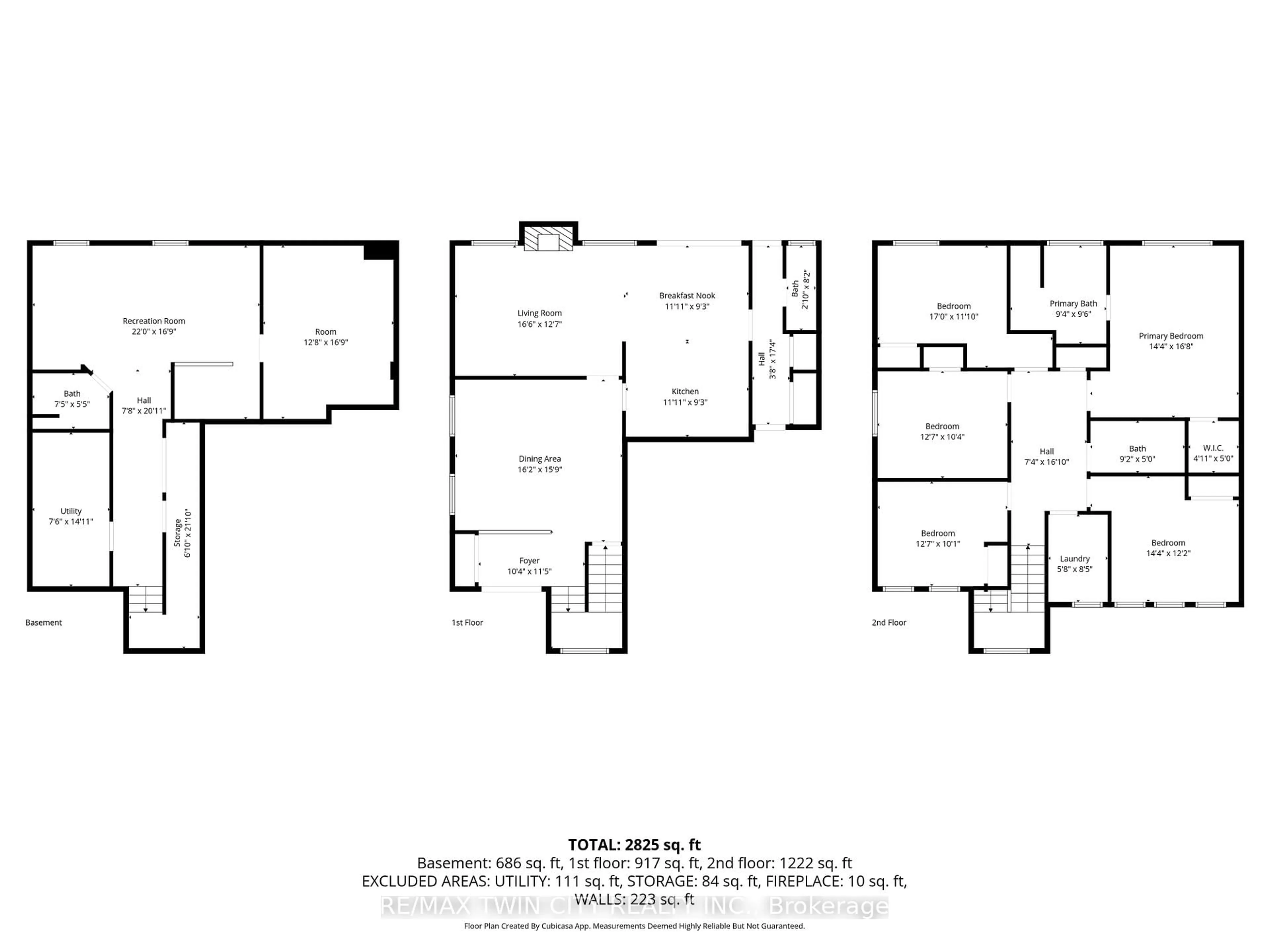 Floor plan for 189 Hunter Way, Brantford Ontario N3T 0B7