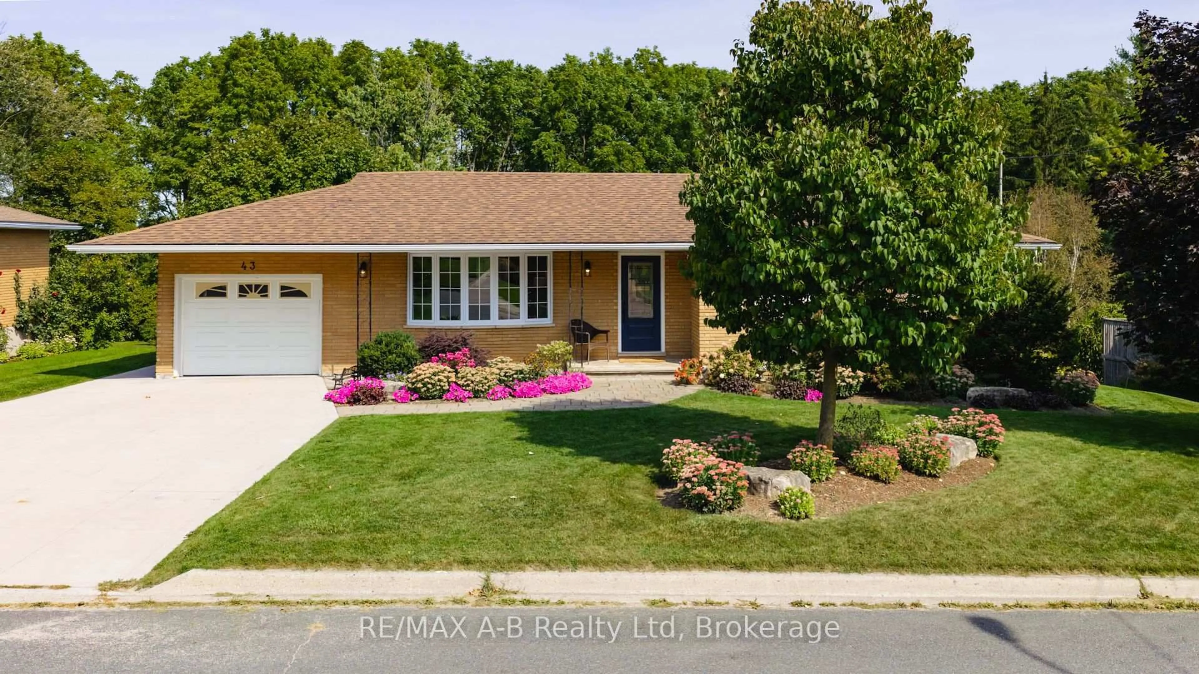 Home with brick exterior material, street for 43 Widder St, St. Marys Ontario N4X 1A5