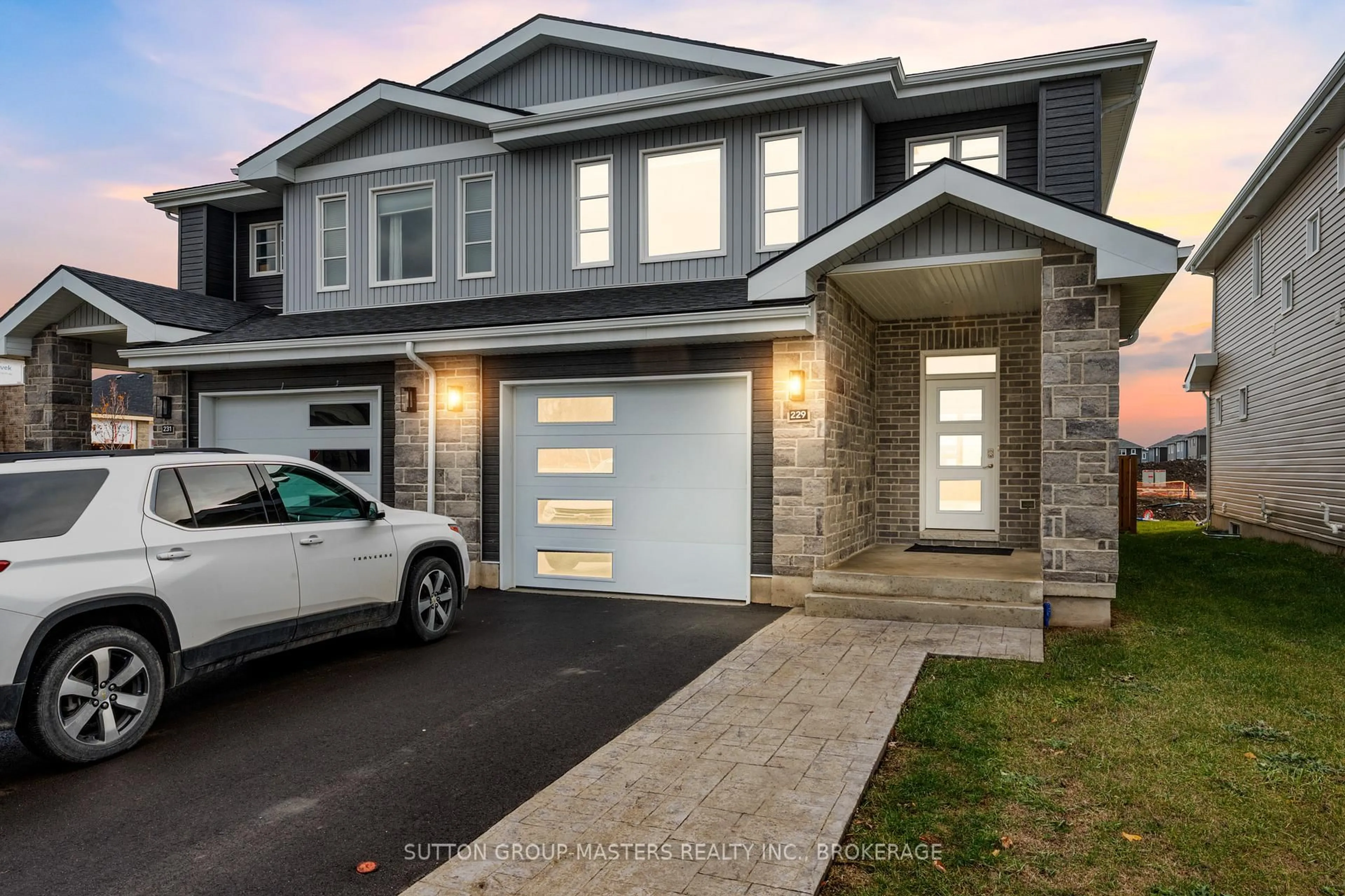 Home with vinyl exterior material, street for 229 Superior Dr, Loyalist Ontario K7N 0E9