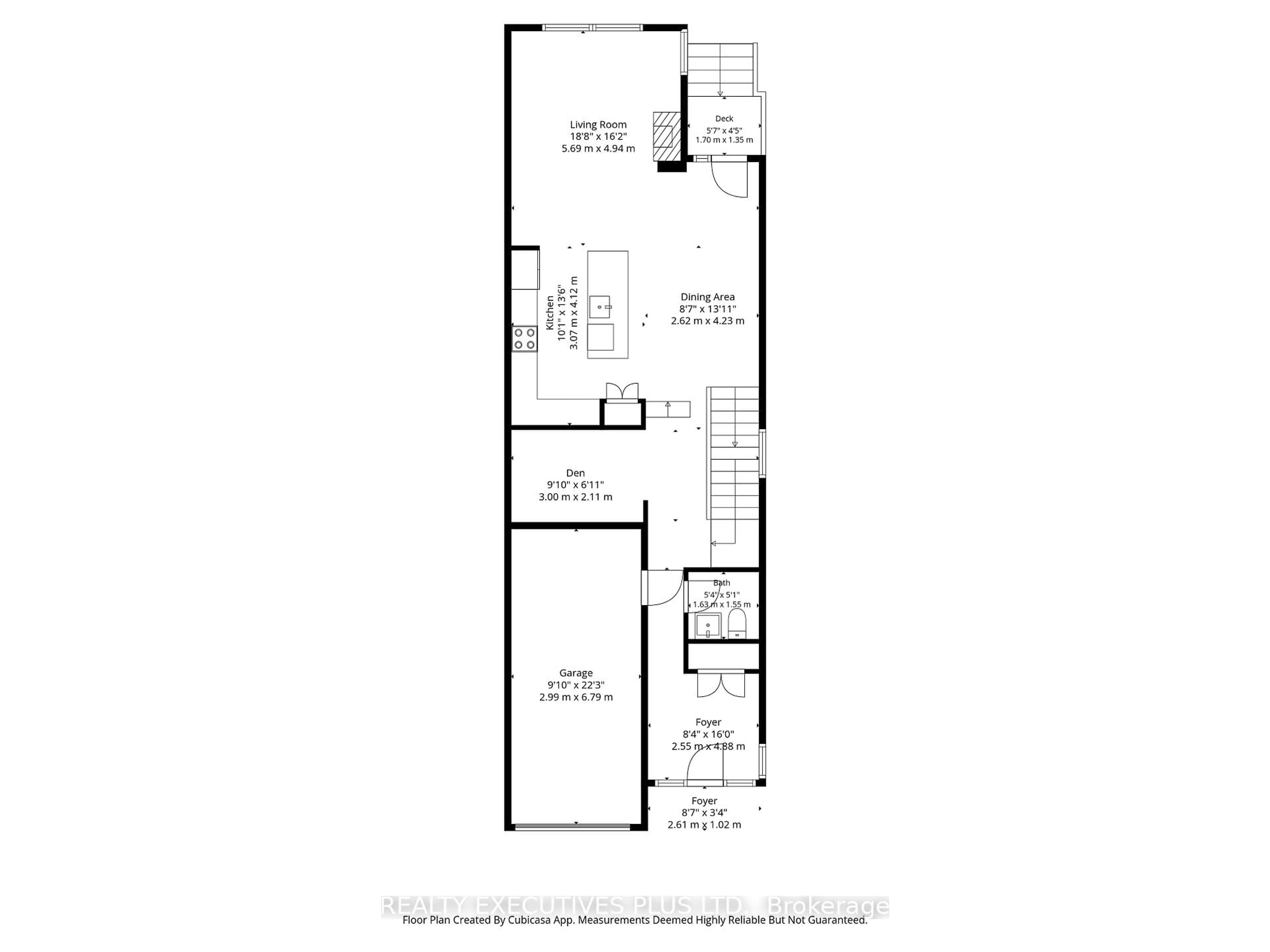 Floor plan for 699 Honeydew St, Ottawa Ontario K1X 0K5