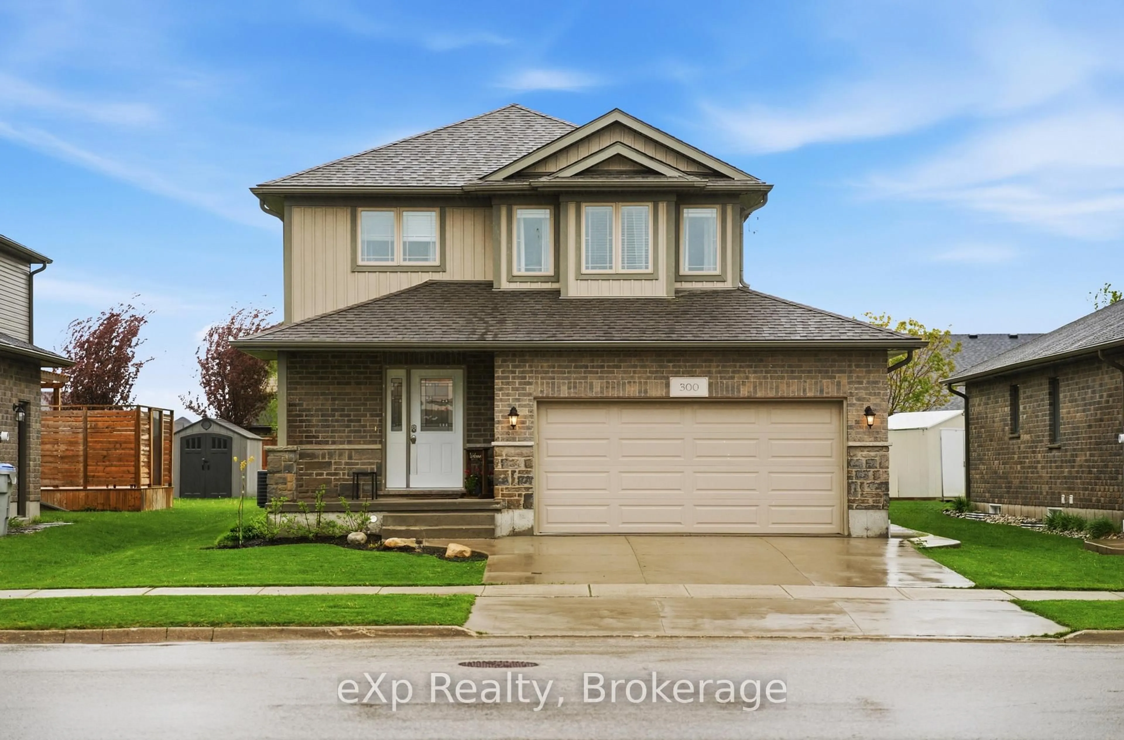Home with brick exterior material, street for 300 Hutton St, North Perth Ontario N4W 0C1