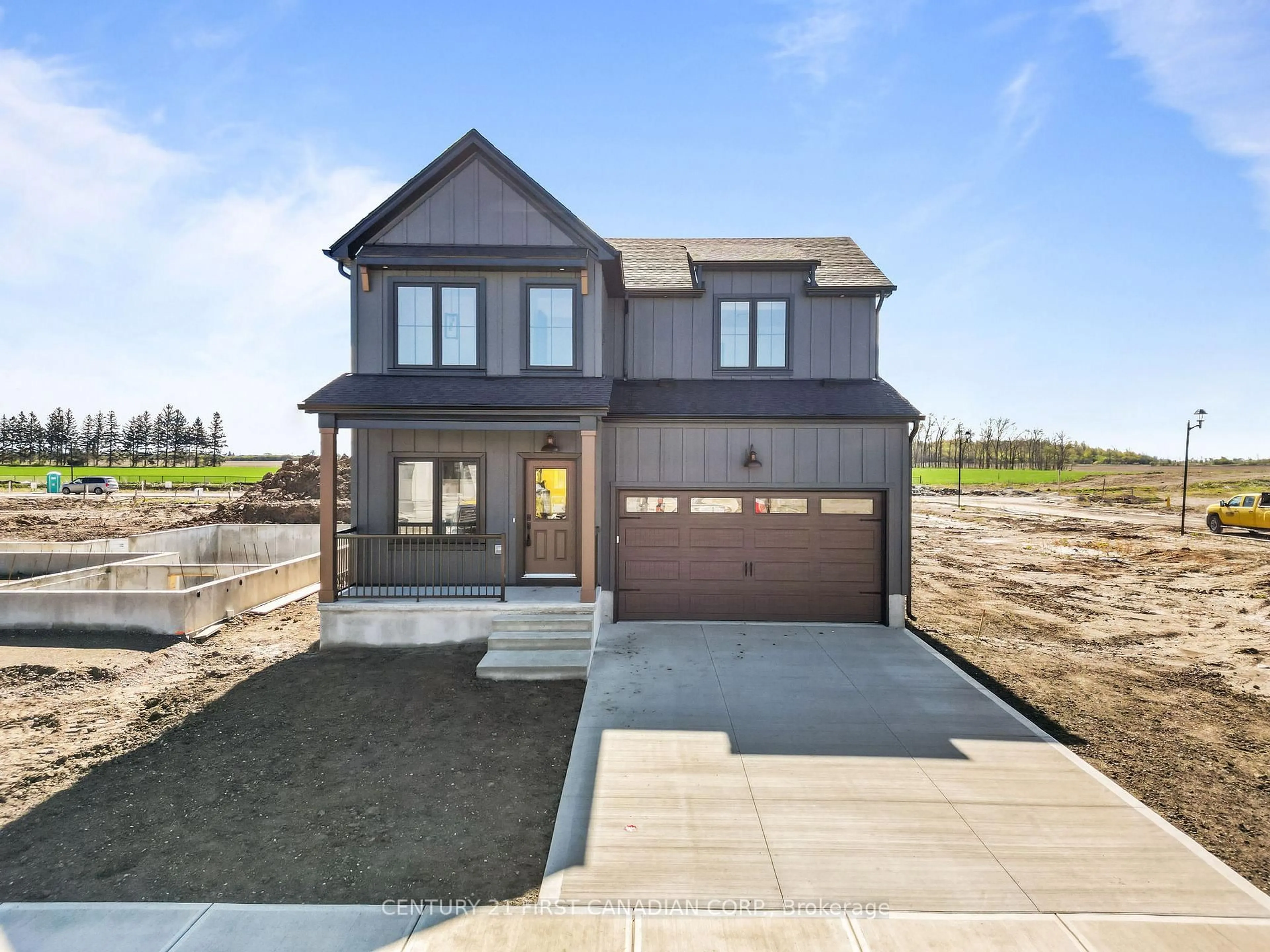 Home with brick exterior material, street for 30 Sheldabren St, North Middlesex Ontario N0M 1A0