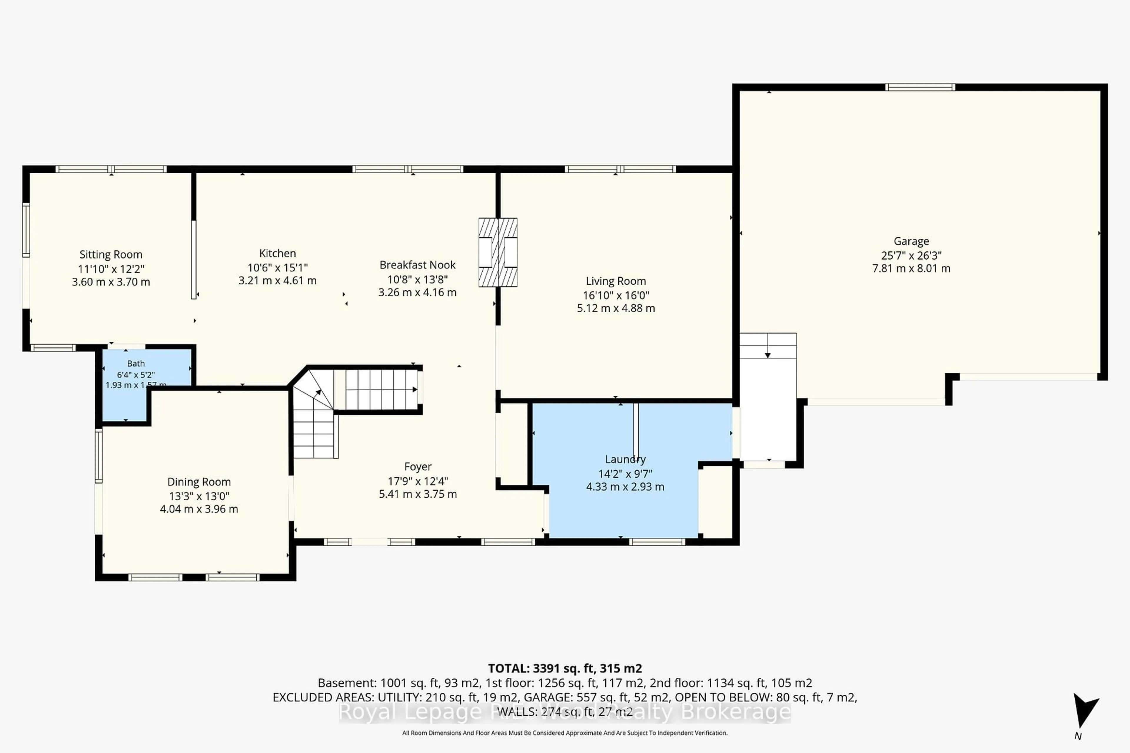Floor plan for 29 Woodside Dr, Tillsonburg Ontario N4G 5P9