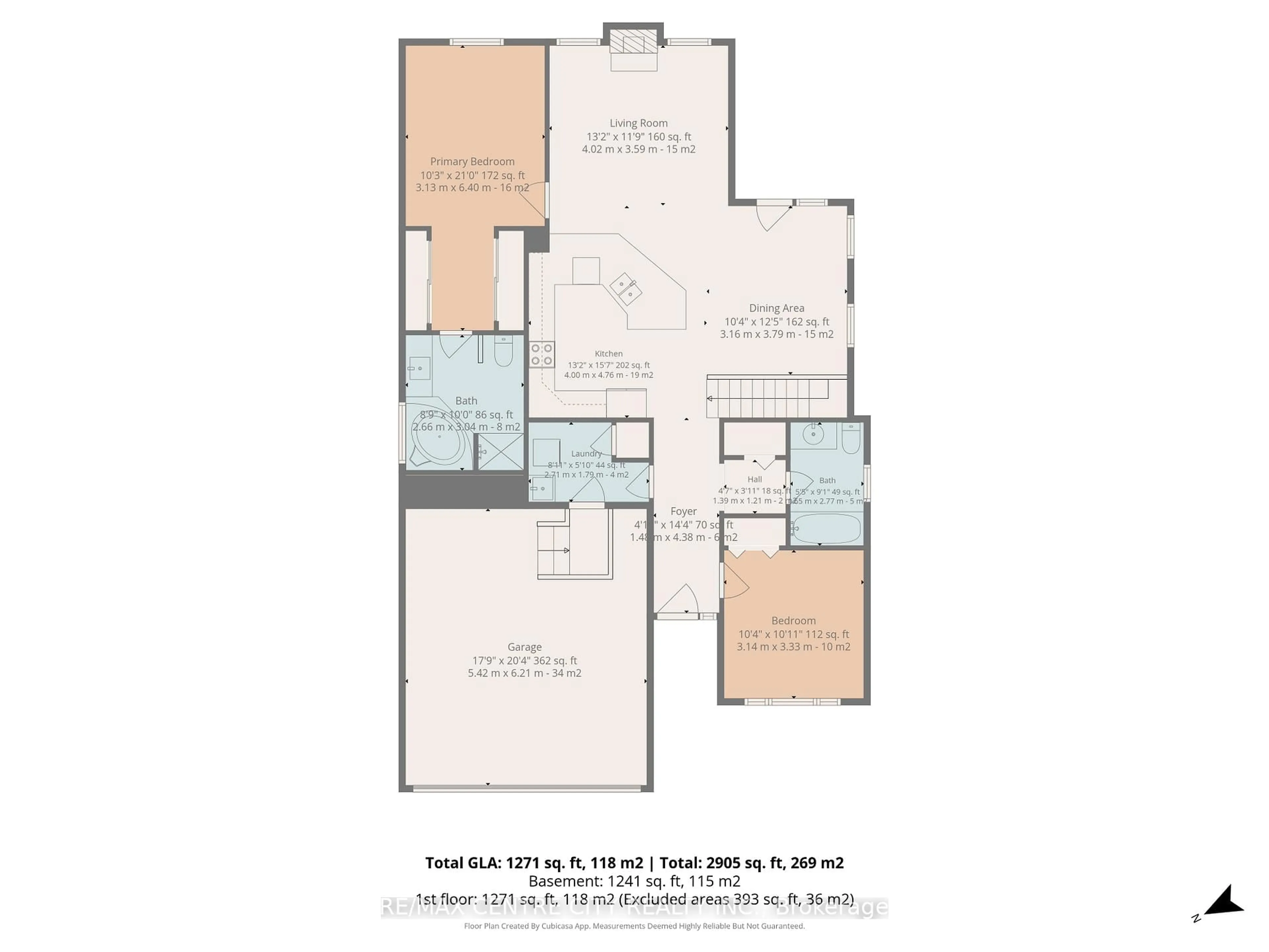 Floor plan for 45 Lake Margaret Tr #55, St. Thomas Ontario N5R 6M5