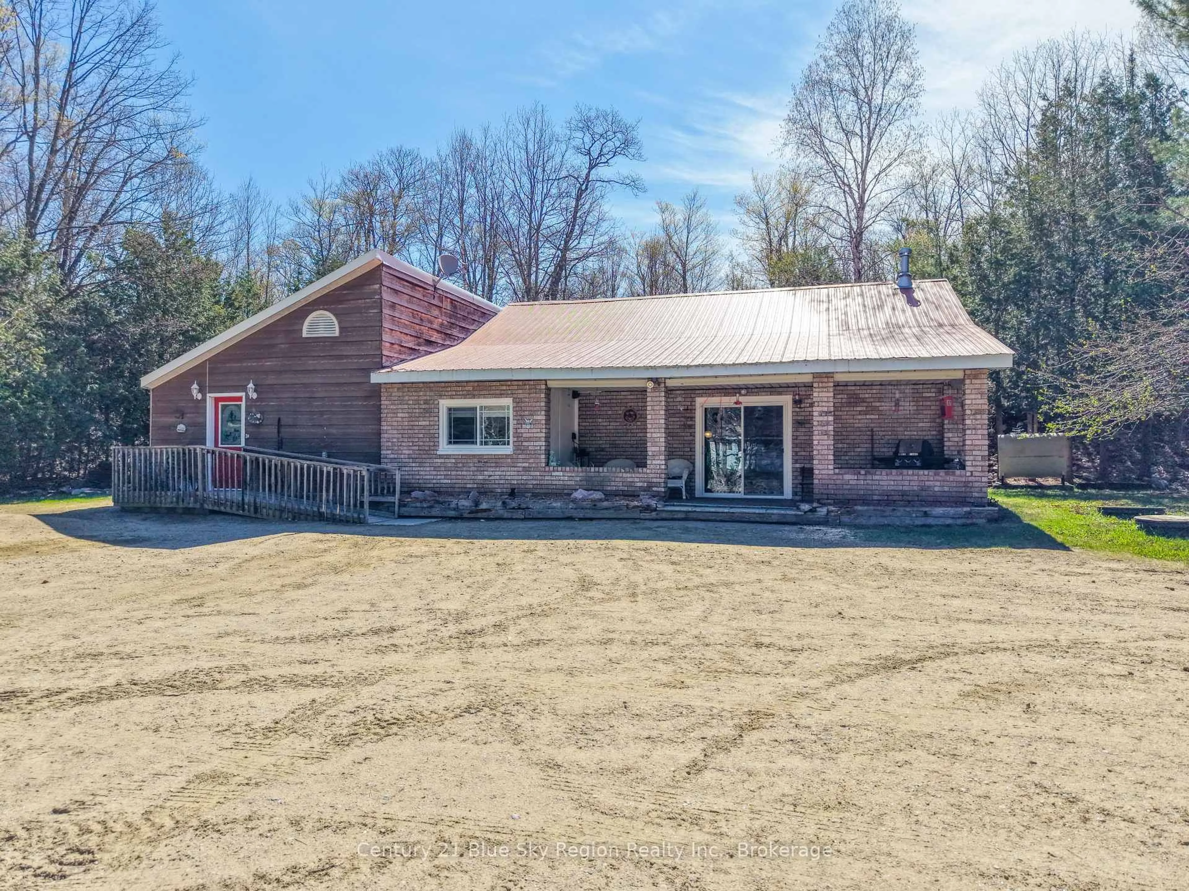 A pic from outside/outdoor area/front of a property/back of a property/a pic from drone, building for 11383 Highway 63, Unorganized Townships Ontario P0H 2A0