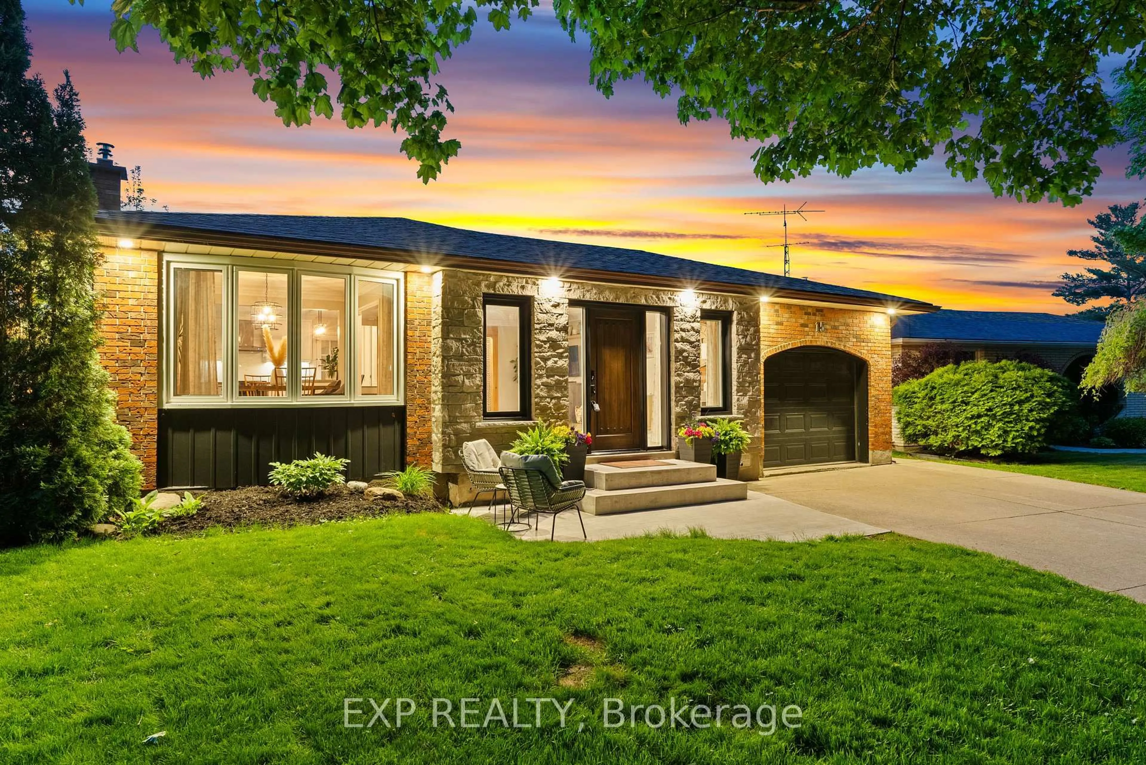 Home with brick exterior material, street for 15 Chatham Rd, St. Catharines Ontario L2M 4N7