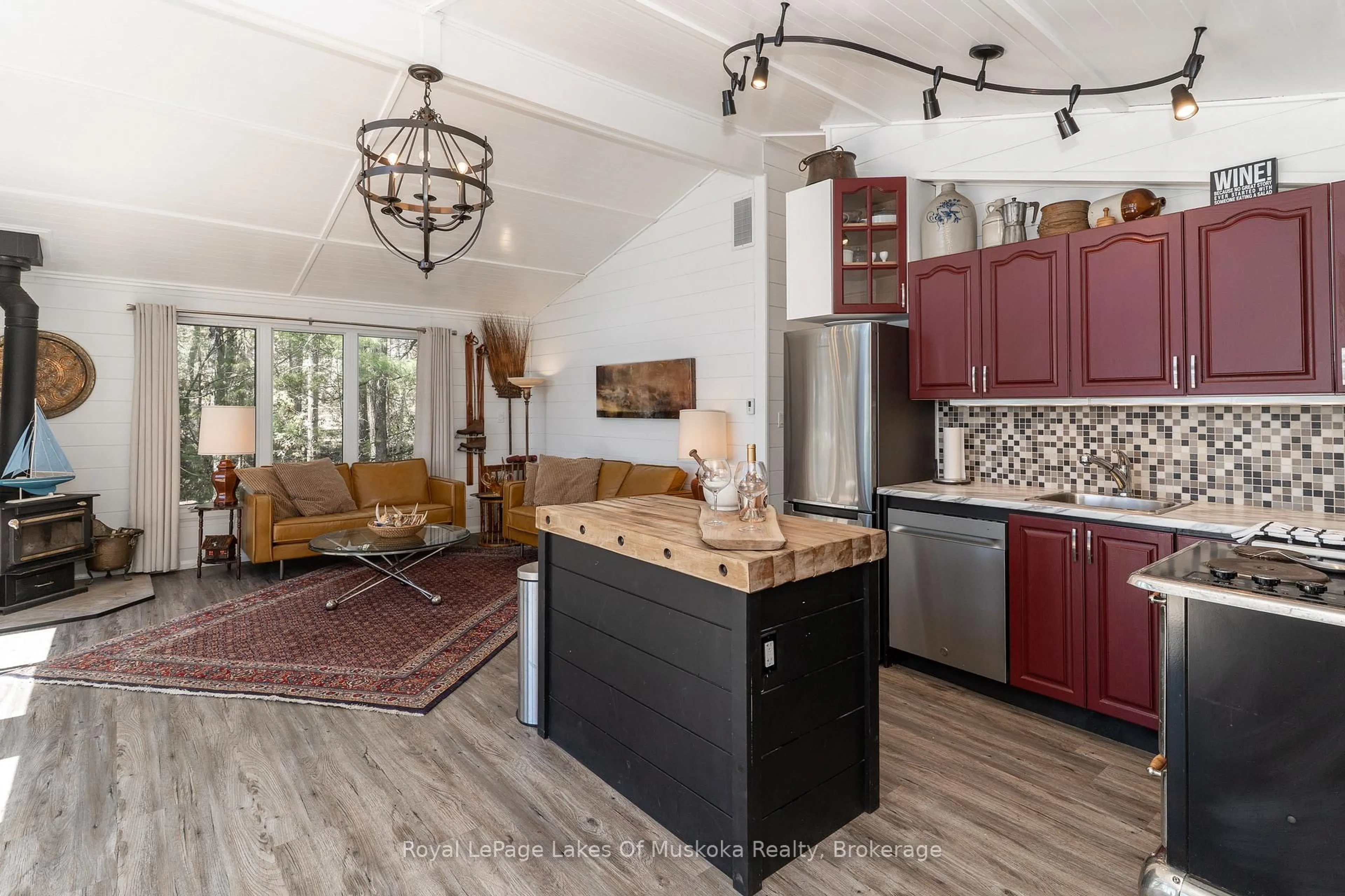Open concept kitchen, unknown for 1319 Silver Lake Rd #Unit 1, Gravenhurst Ontario P1P 0G8