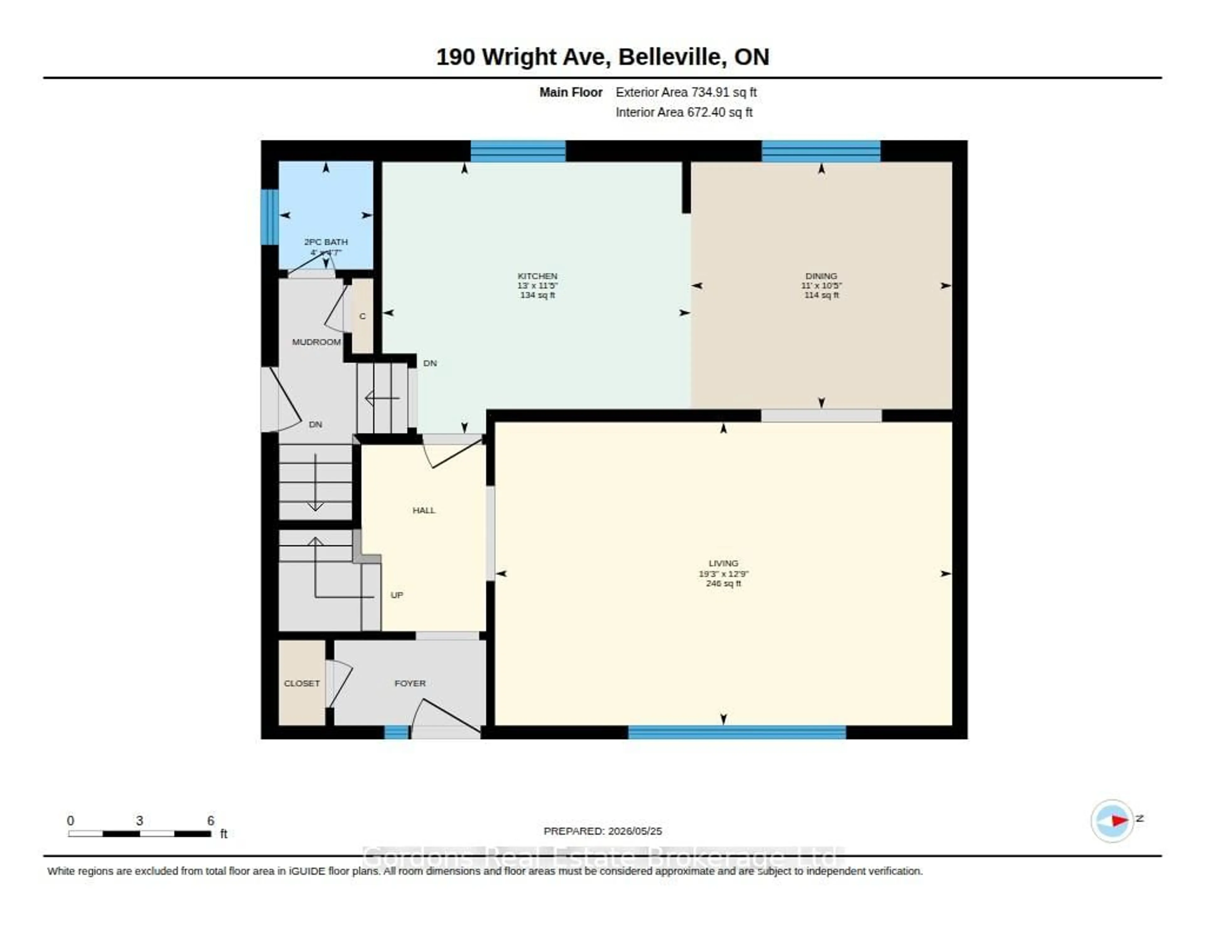 Floor plan for 190 Wright Ave, Belleville Ontario K8P 4E8
