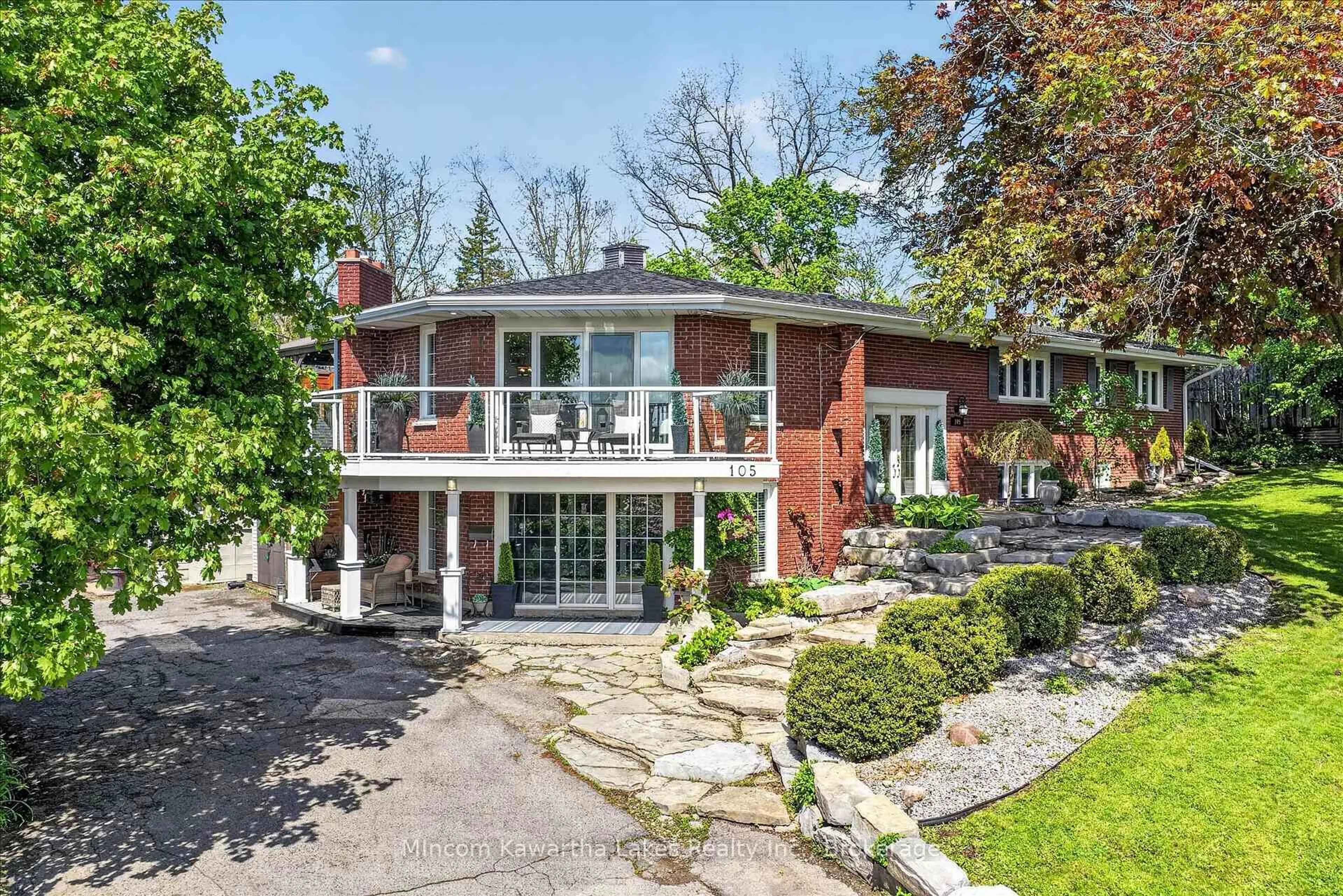 Home with brick exterior material, street for 105 Ridgewood Rd, Peterborough Ontario K9J 1P2