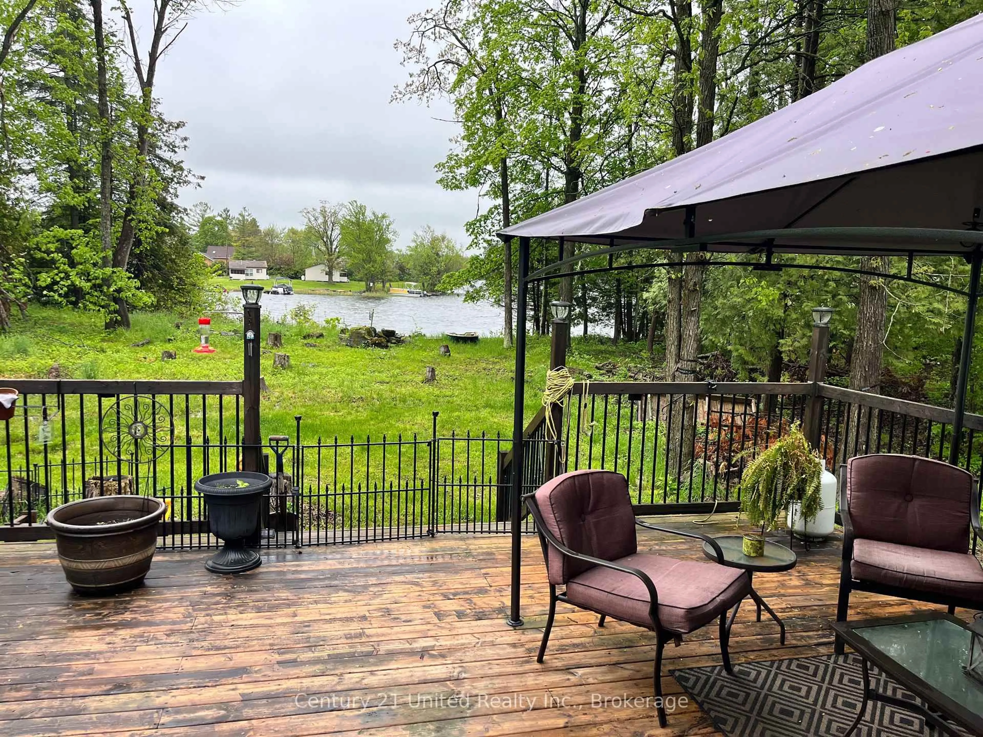 Patio, water/lake/river/ocean view for 472 Canal Rd, Trent Hills Ontario K0L 1L0