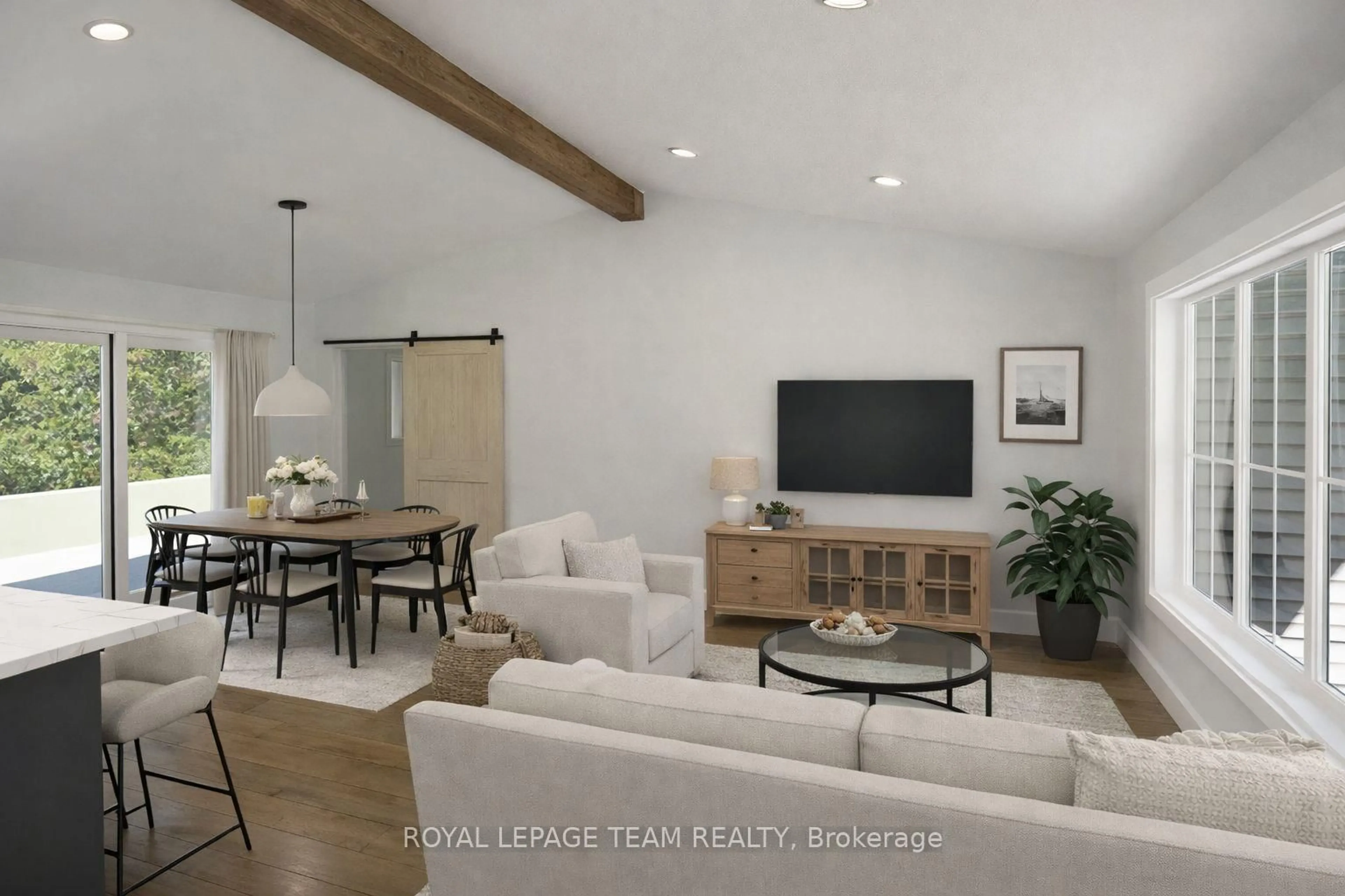 Living room with furniture, unknown for 0000 Hurley Rd, Edwardsburgh/Cardinal Ontario K0E 1X0