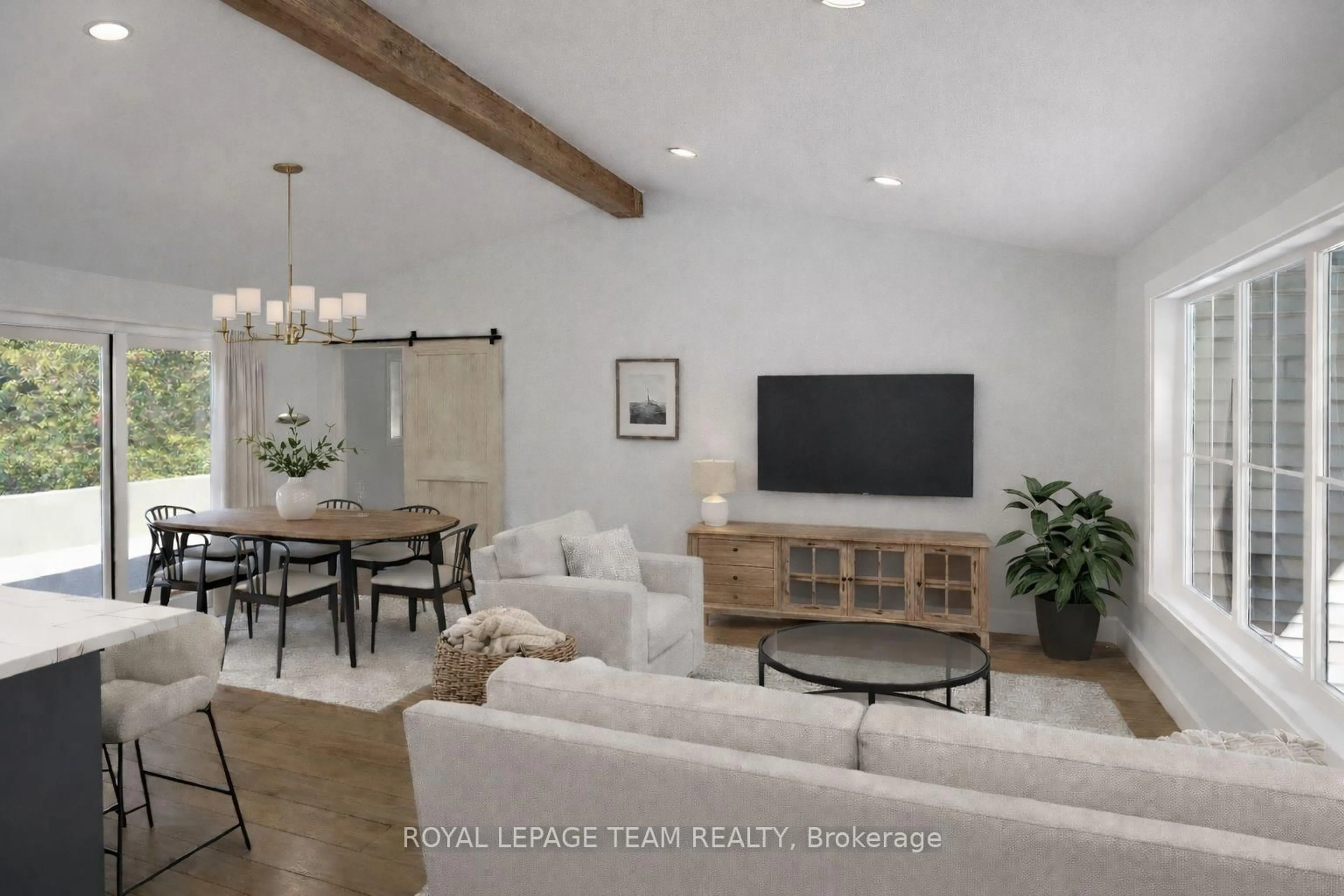 Living room with furniture, unknown for 0000 Hurley Rd, Edwardsburgh/Cardinal Ontario K0E 1X0