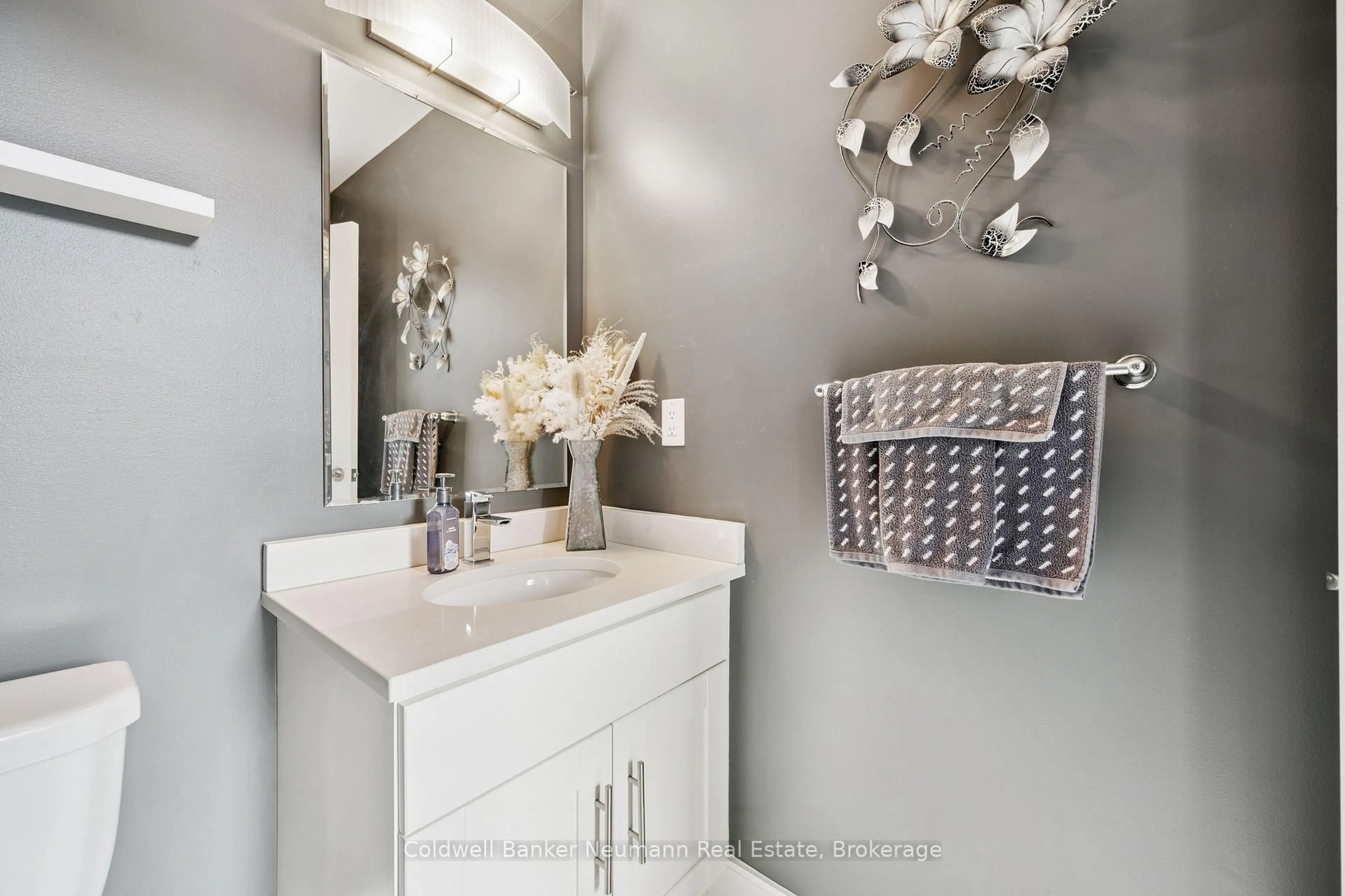 Contemporary bathroom, ceramic/tile floor for 32 Arkell Rd #8, Guelph Ontario N1L 0L4