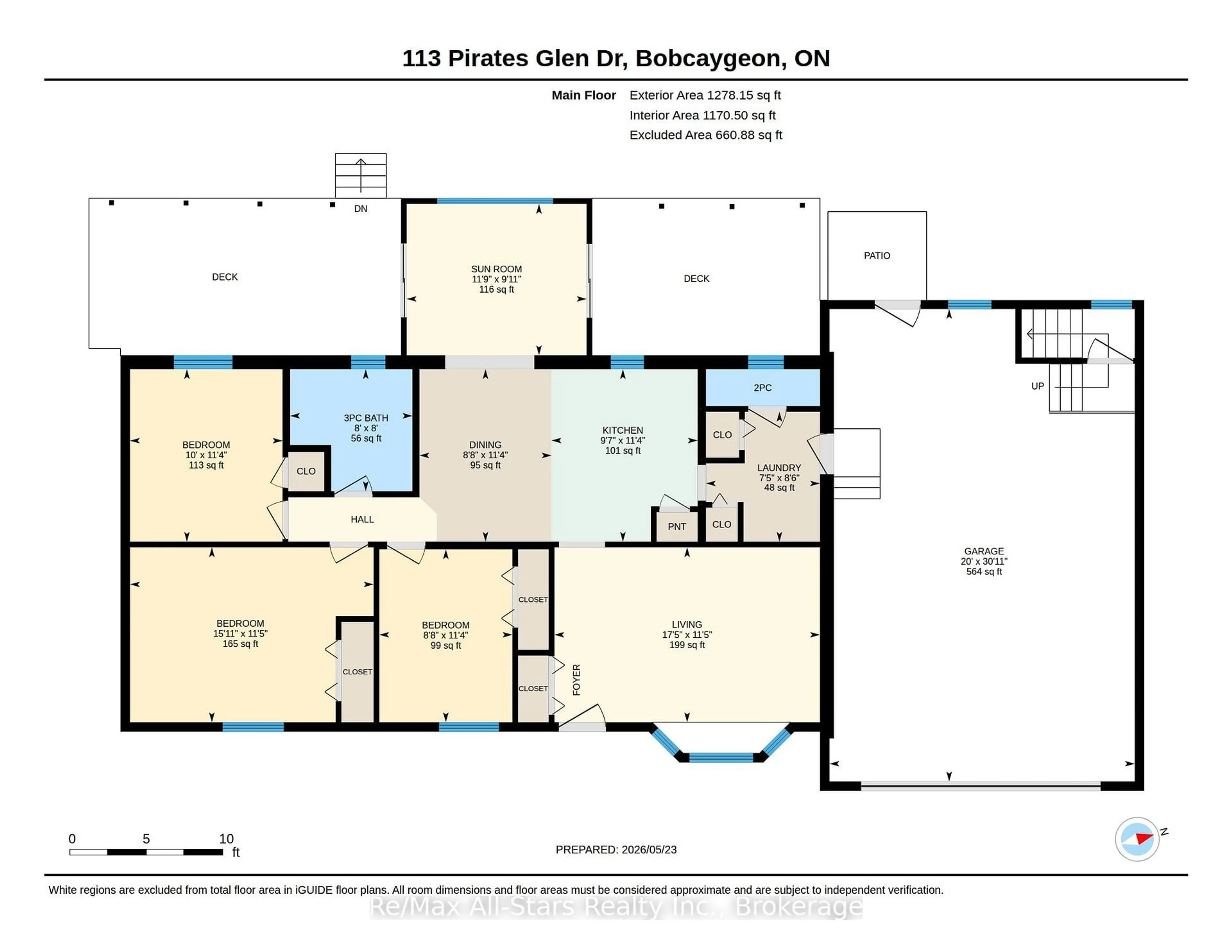 Floor plan for 113 Pirates Glen Dr, Trent Lakes Ontario K0M 1A0