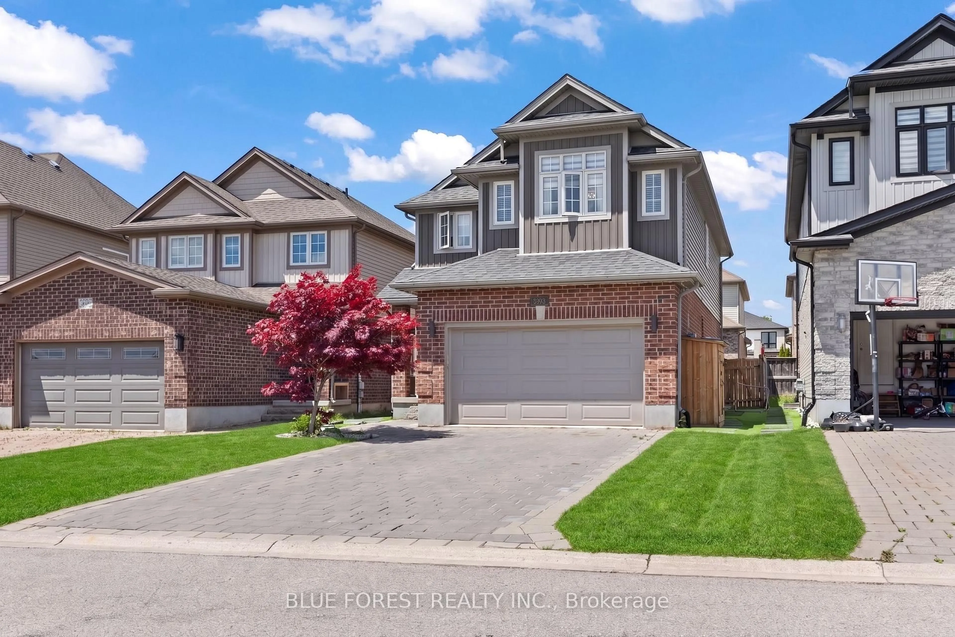 Home with brick exterior material, street for 3293 Casson Way, London South Ontario N6L 0B9