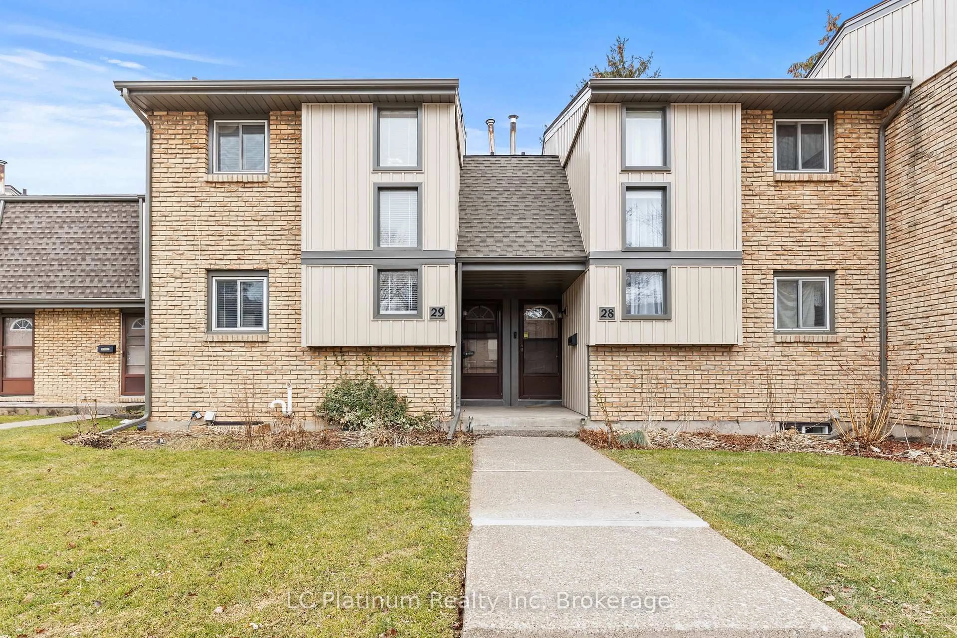 Home with brick exterior material, street for 302 Vine St #29, St. Catharines Ontario L2M 7M6