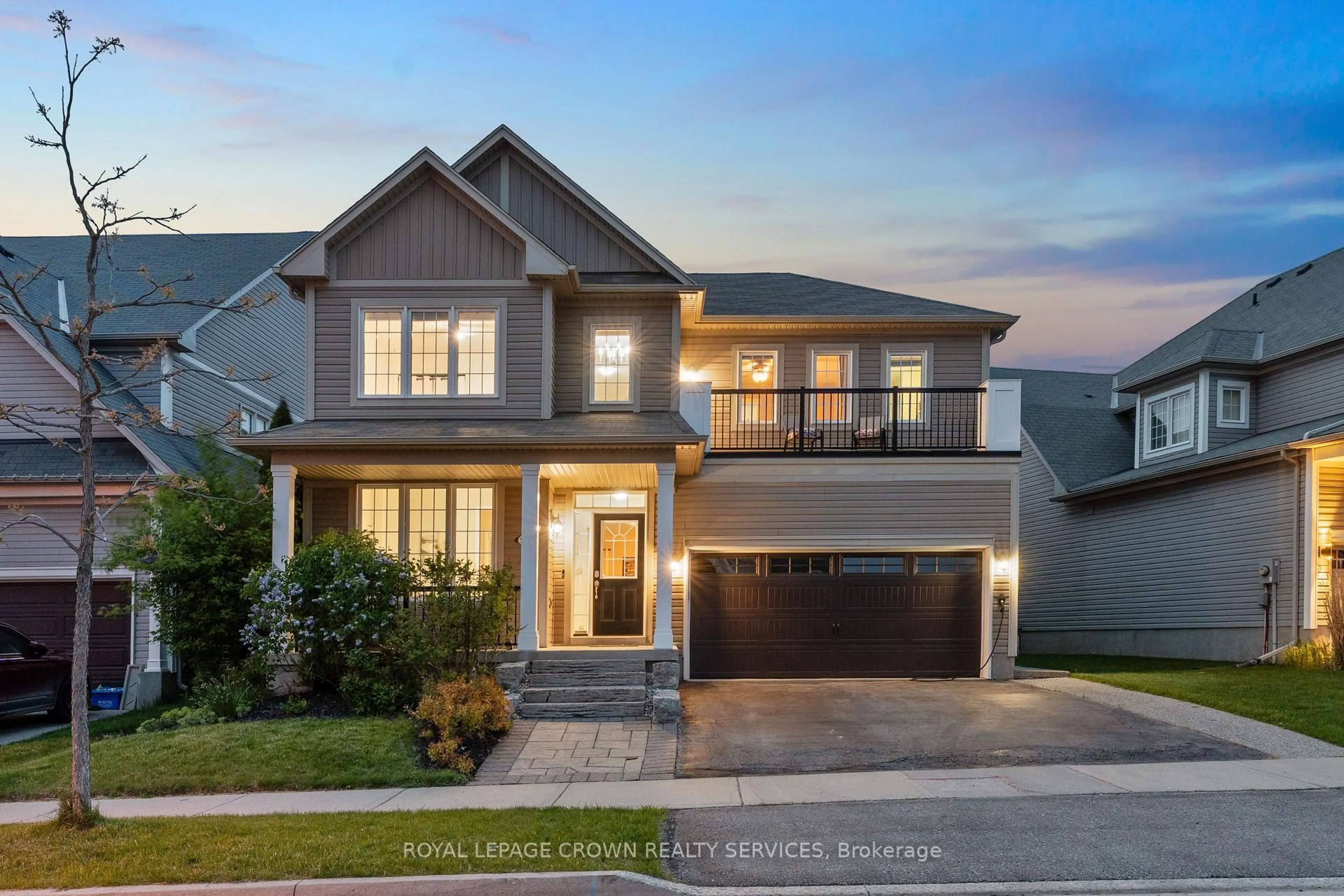 Home with vinyl exterior material, street for 14 Reading St, Woolwich Ontario N0B 1M0