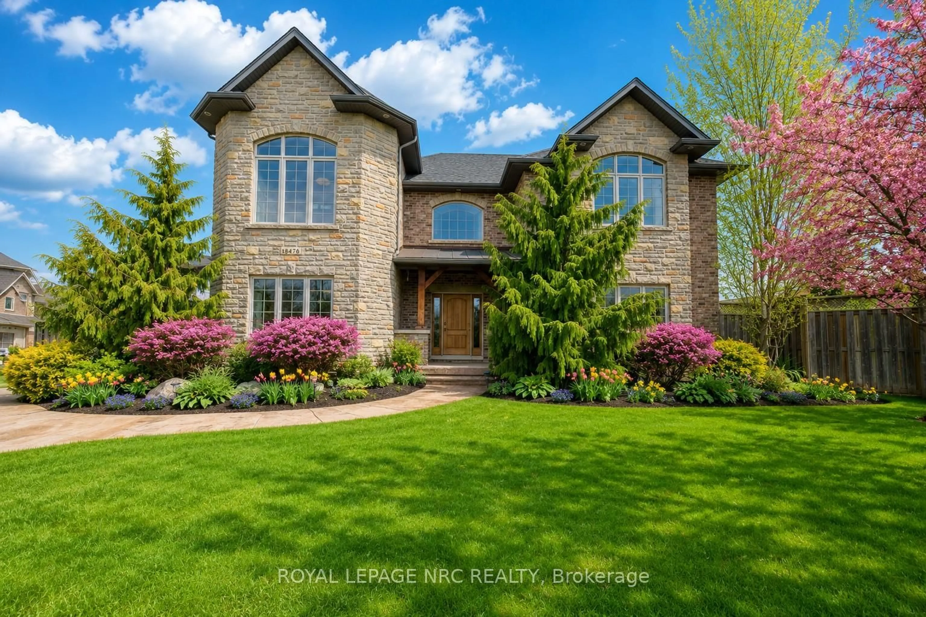 Home with brick exterior material, street for 8479 Forestview Blvd, Niagara Falls Ontario L2H 0B2