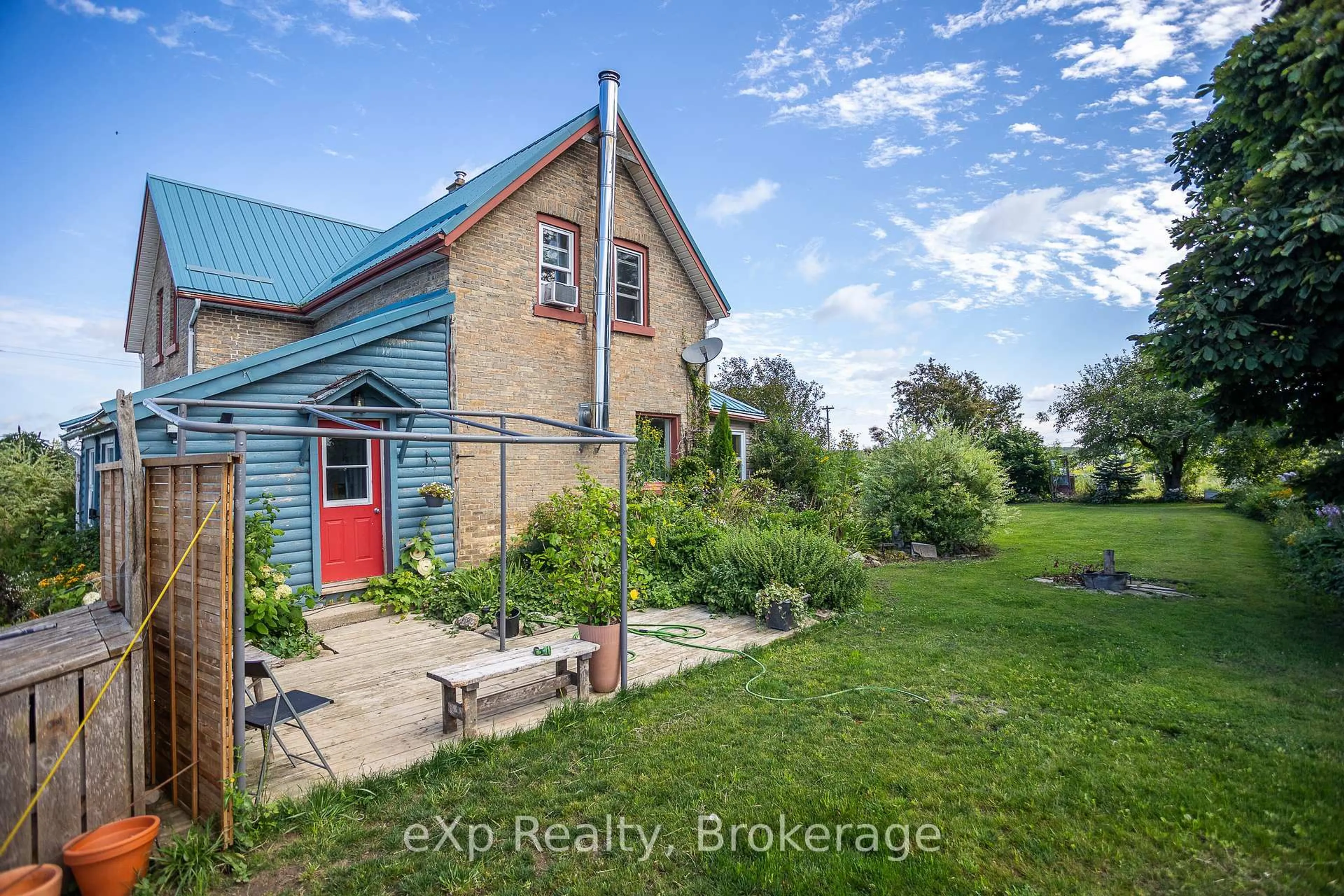 A pic from outside/outdoor area/front of a property/back of a property/a pic from drone, unknown for 1097 6 Highway, South Bruce Peninsula Ontario N0H 1X0